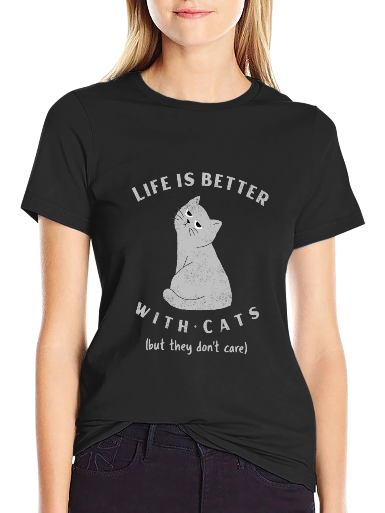 Life is Better With Cats T-Shirt