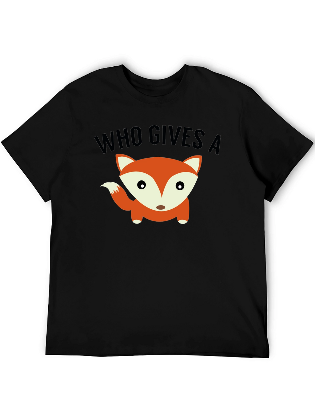 Who Gives a Fox Funny Graphic Tee