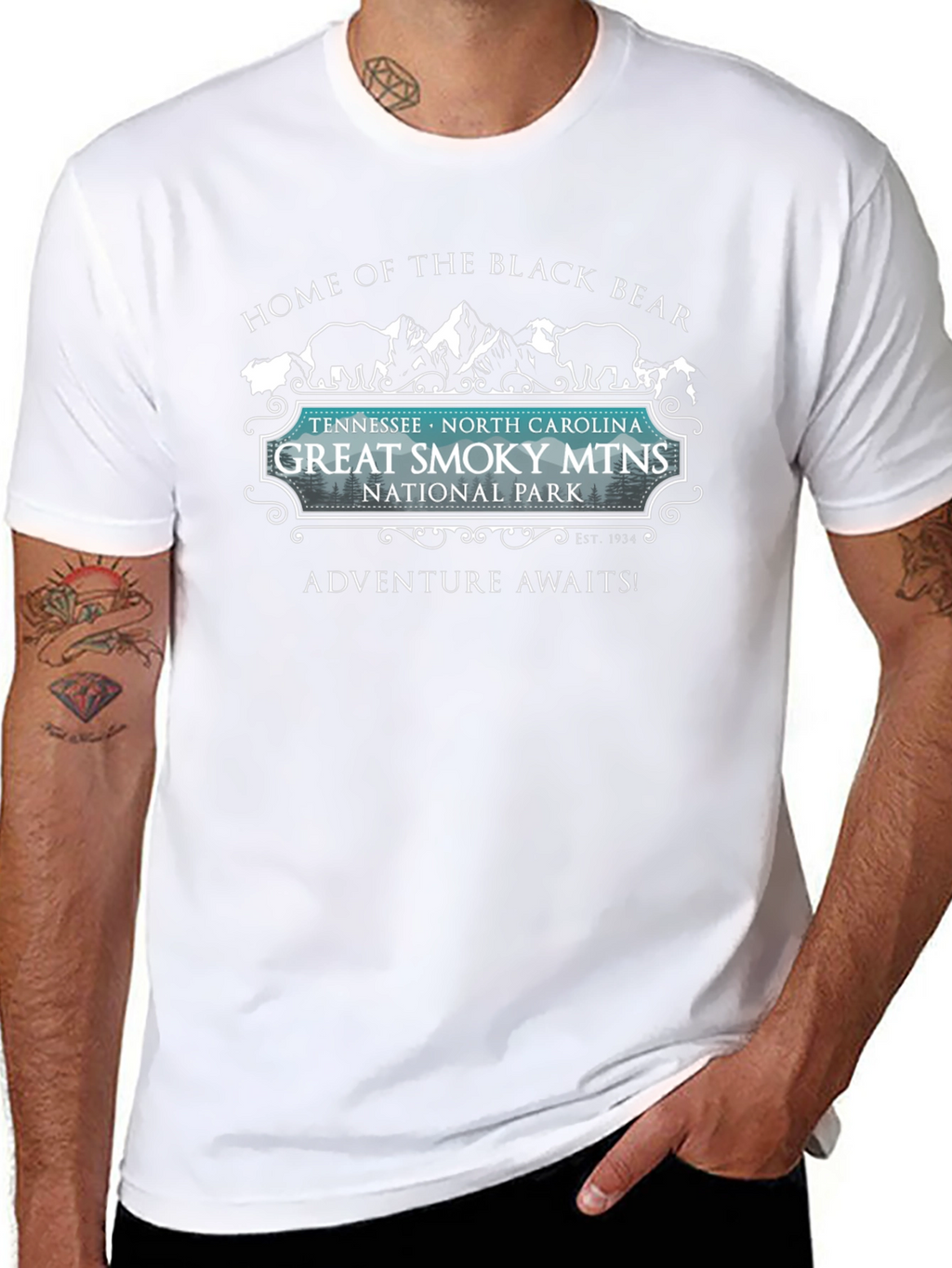 Great Smoky Mountains Black Bear T-Shirt