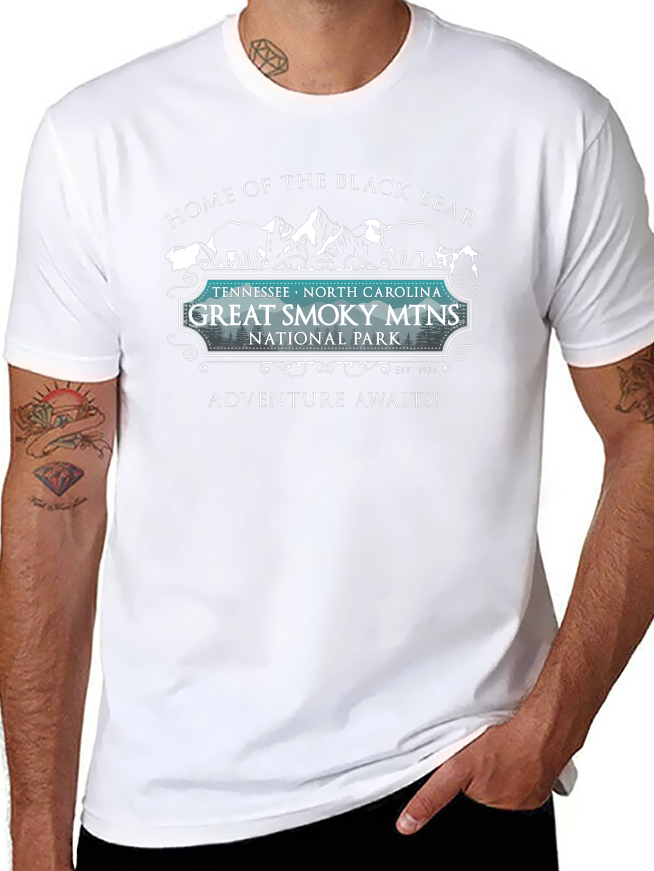 Great Smoky Mountains Black Bear T-Shirt