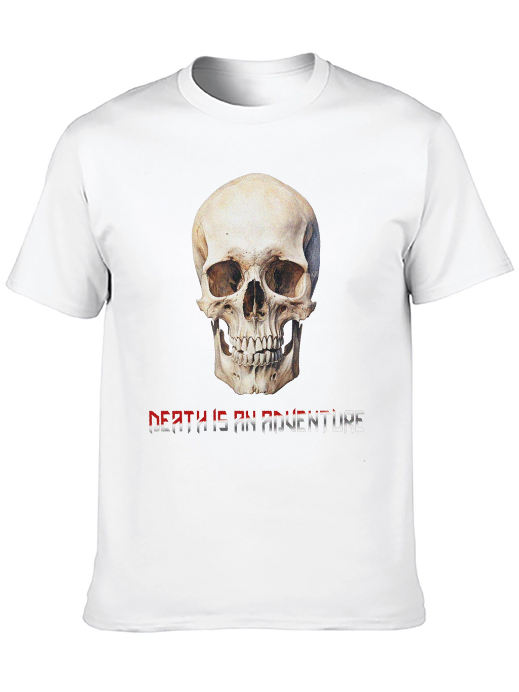 Skull Death is an Adventure Graphic Tee