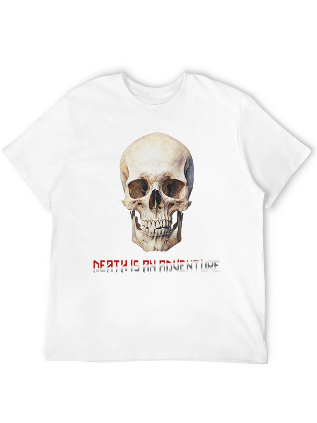 Skull Death is an Adventure Graphic Tee