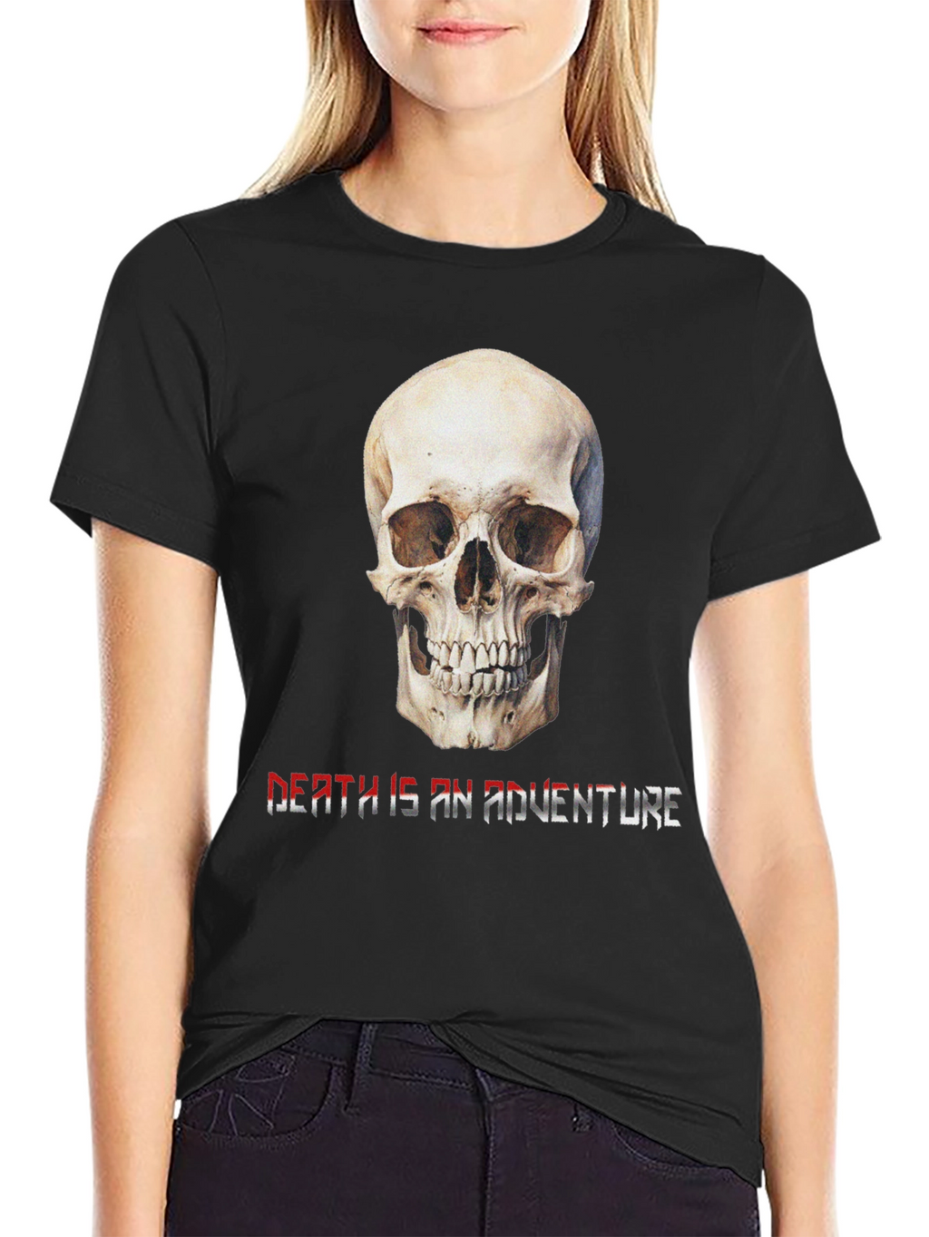 Skull Death is an Adventure Graphic Tee