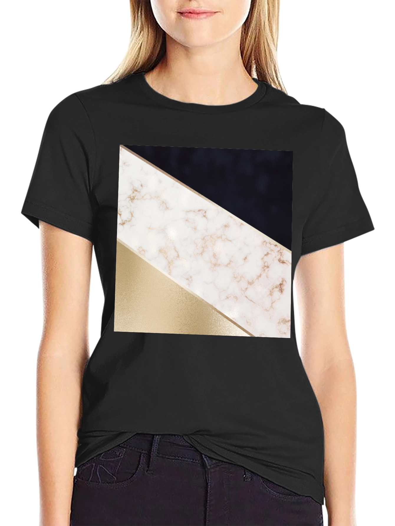 Abstract Geometric T-Shirt