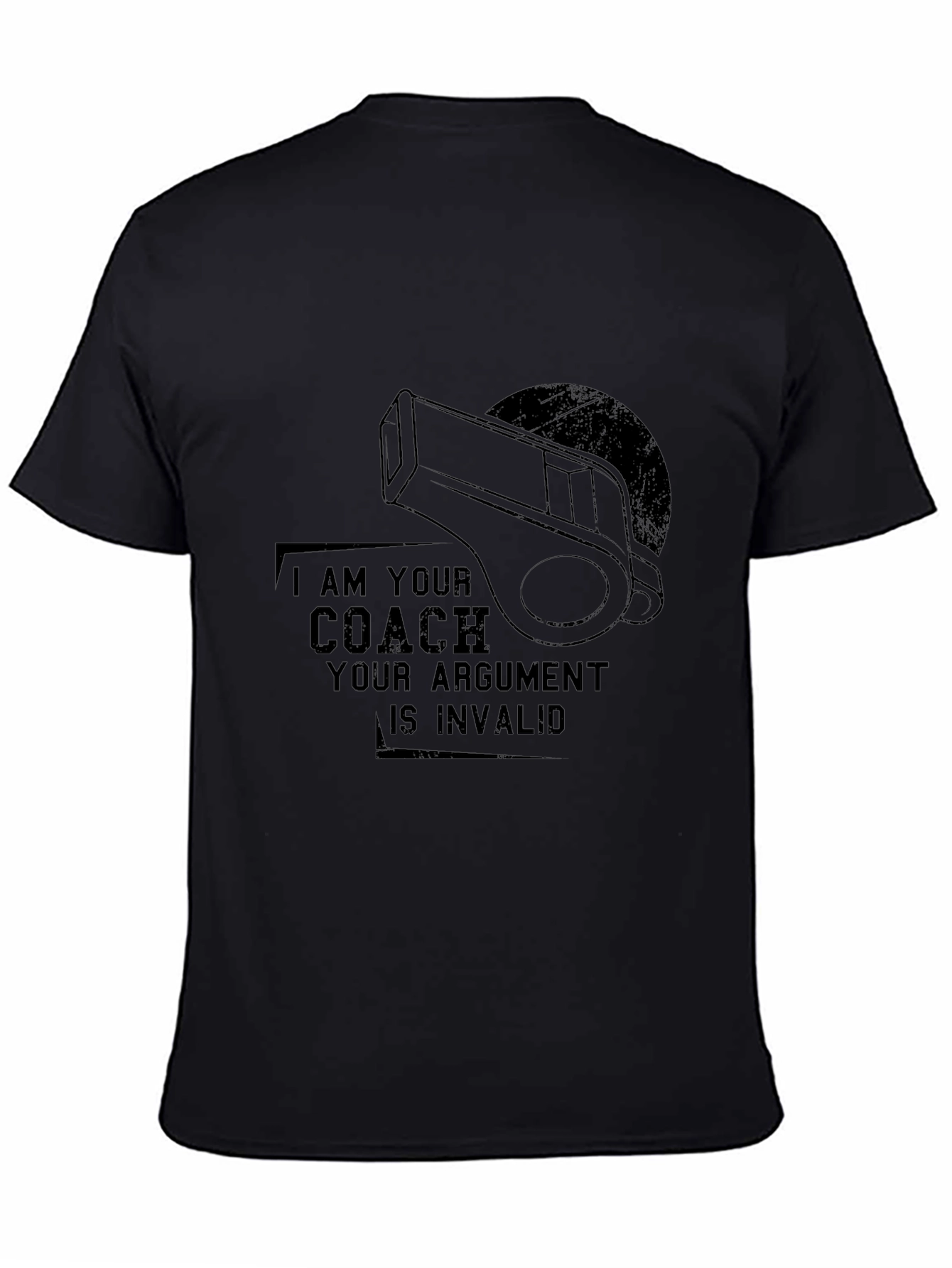 Coach Whistle T-Shirt - Your Argument Is Invalid