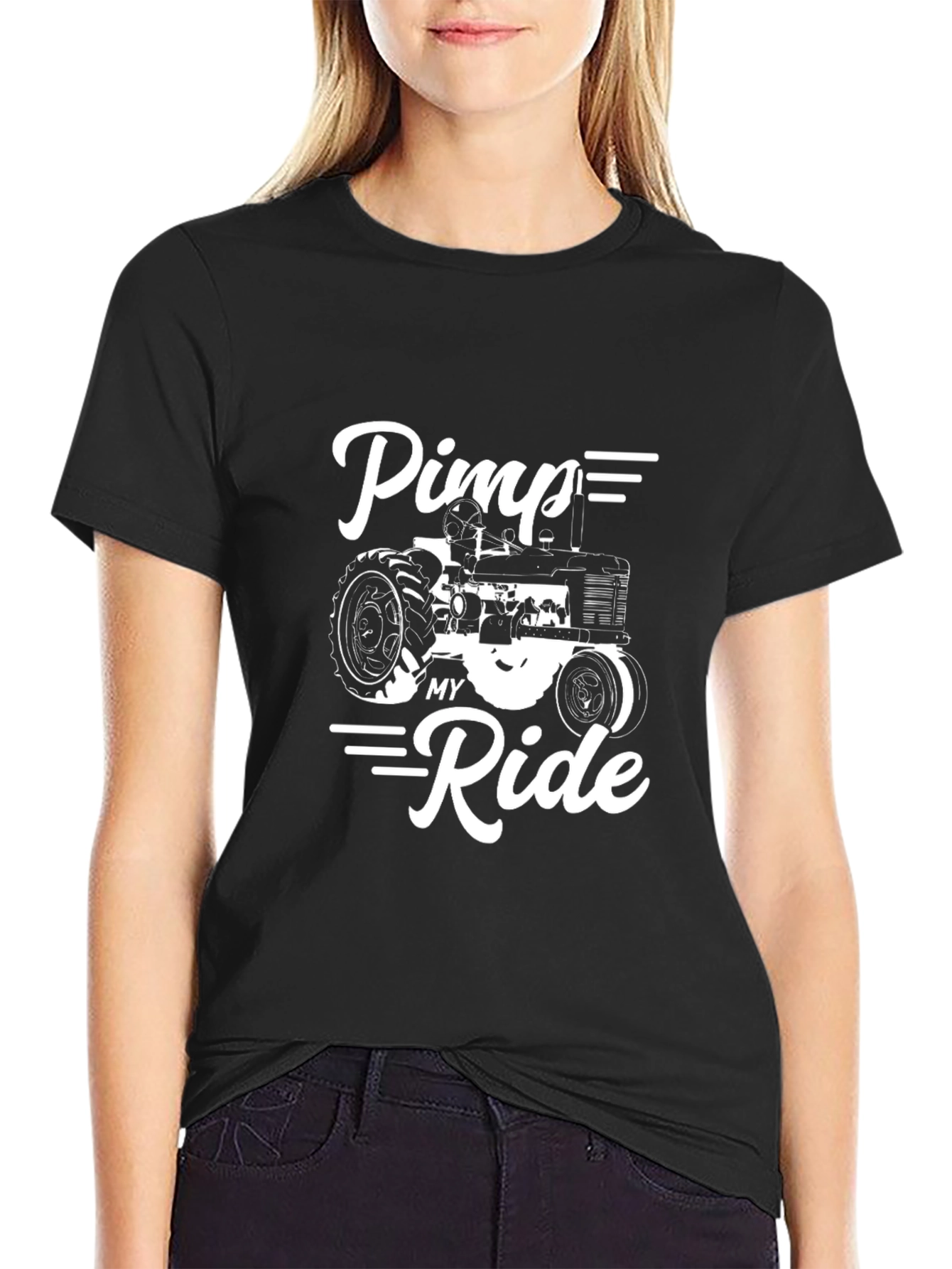 Pimp My Ride Tractor Graphic Tee - Farm Life T-Shirt
