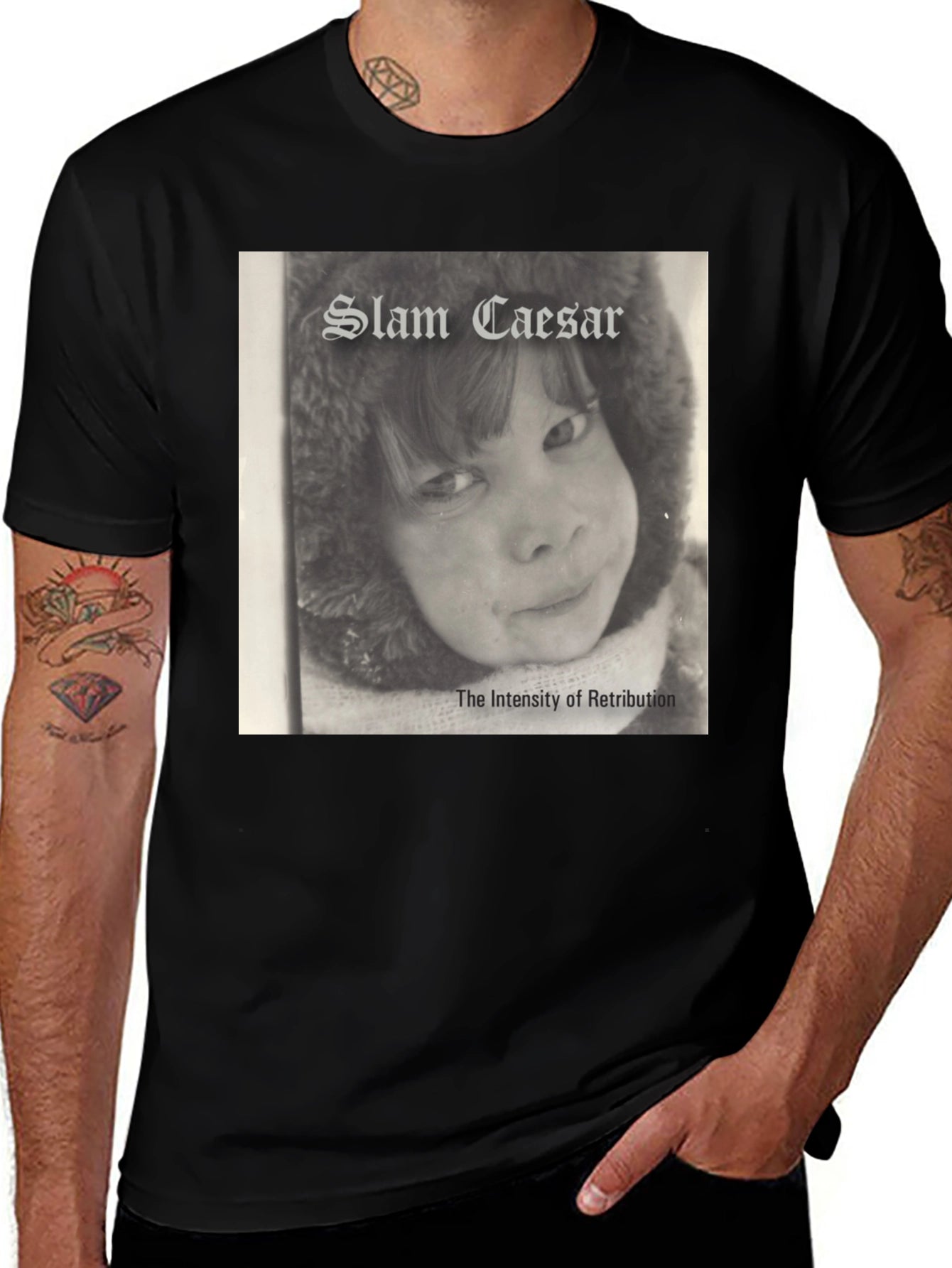 Slam Caesar T-Shirt: The Intensity of Retribution
