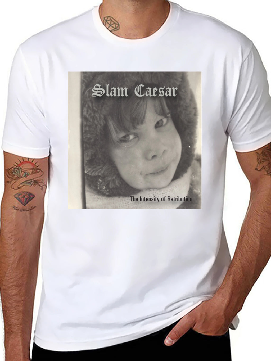 Slam Caesar T-Shirt: The Intensity of Retribution