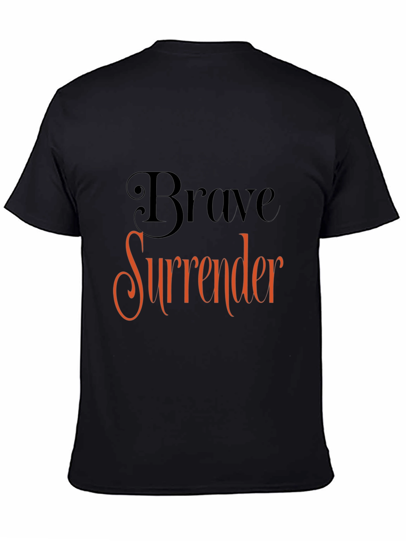 Brave Surrender Graphic Tee - Stylish Comfort