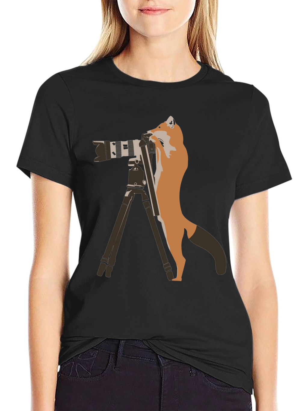 Fox Photographer T-Shirt - Wildlife Photography Apparel