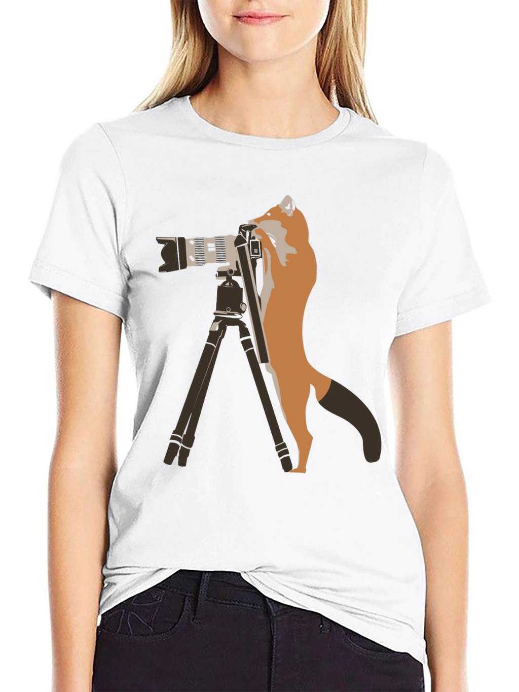 Fox Photographer T-Shirt - Wildlife Photography Apparel