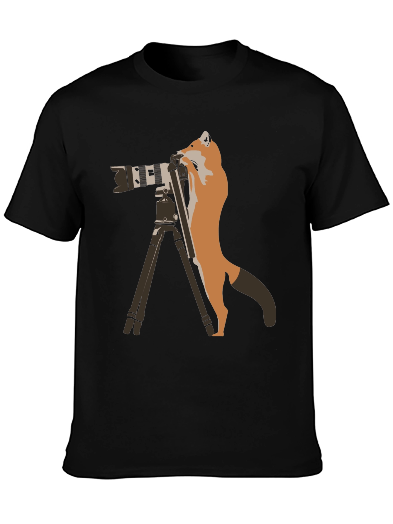 Fox Photographer T-Shirt - Wildlife Photography Apparel