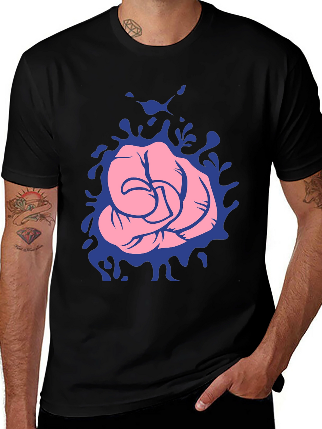 Graphic T-Shirt - Fist Design