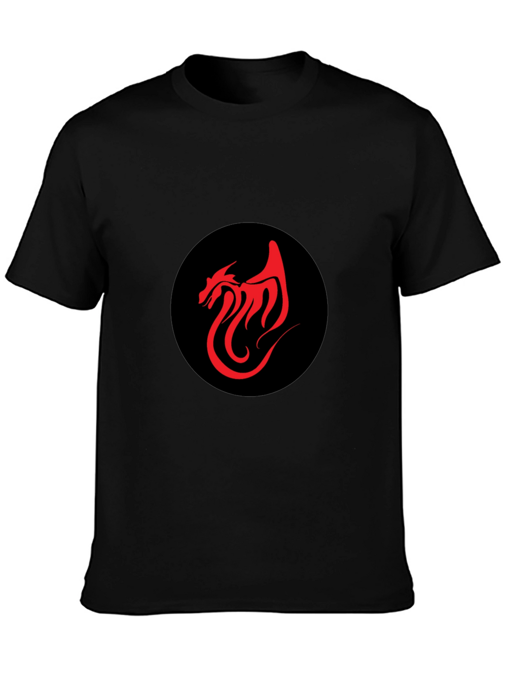 Dragon Emblem Black T-Shirt