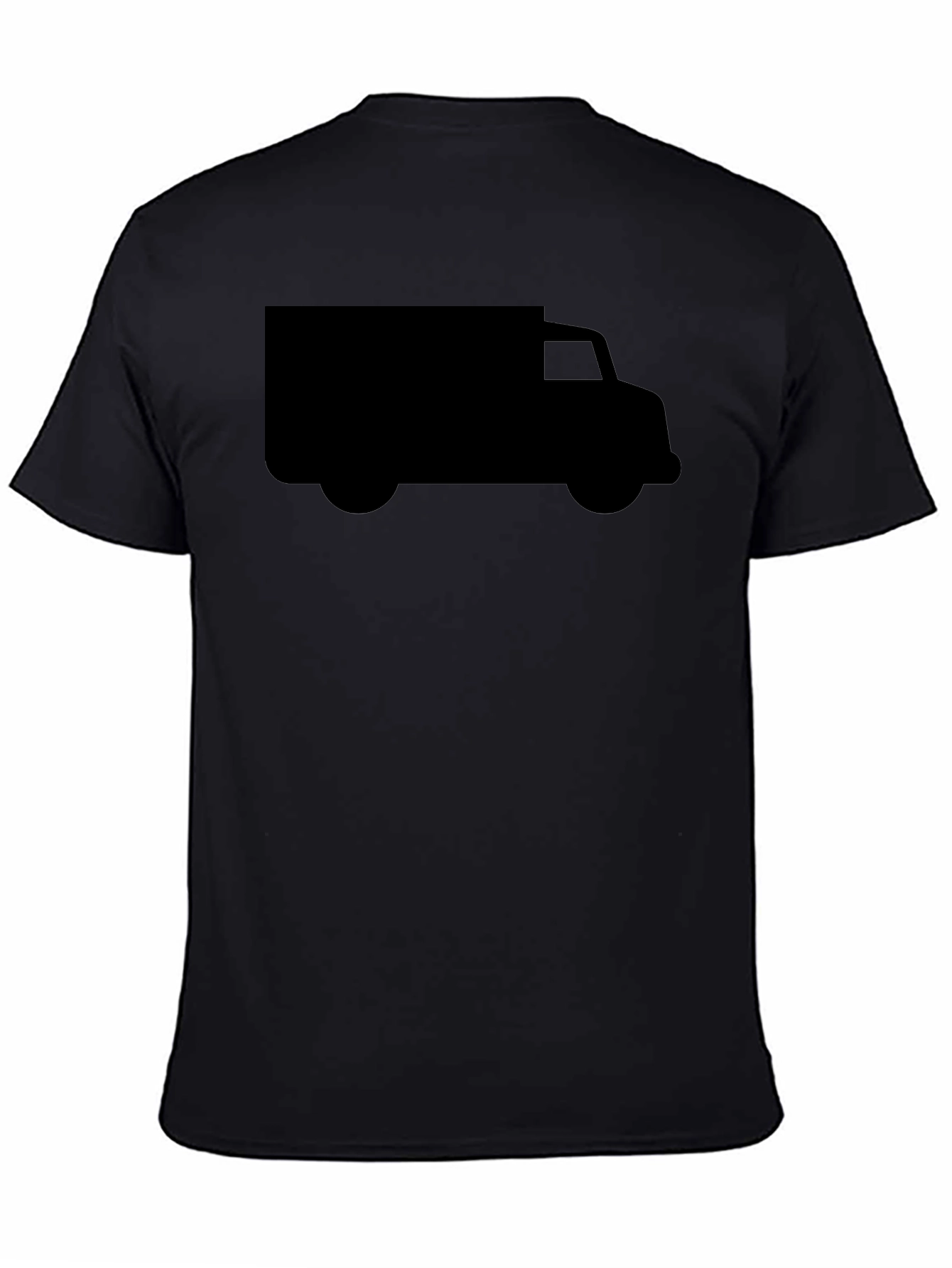 Truck Graphic Tee - Modern Black T-Shirt