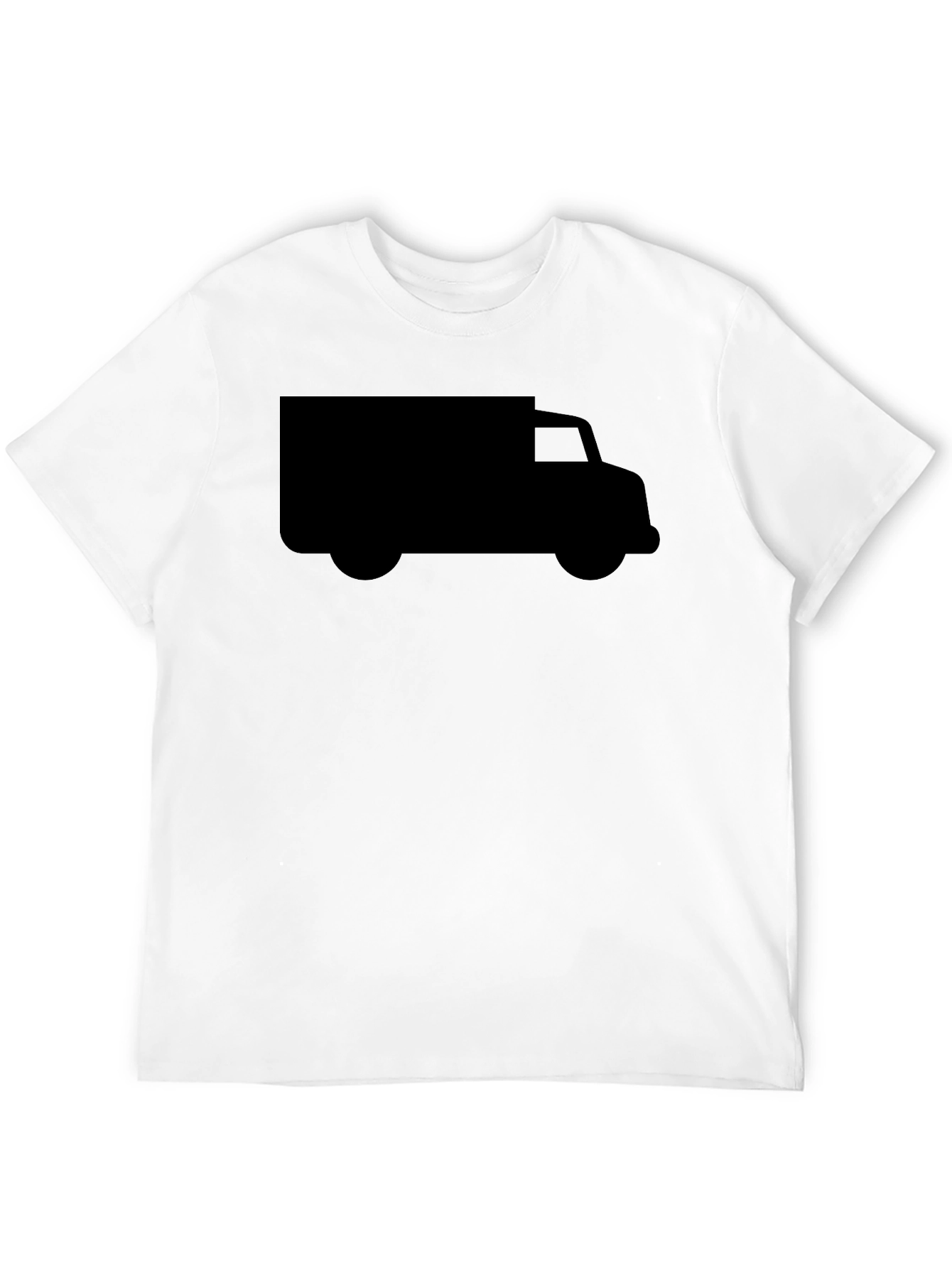 Truck Graphic Tee - Modern Black T-Shirt
