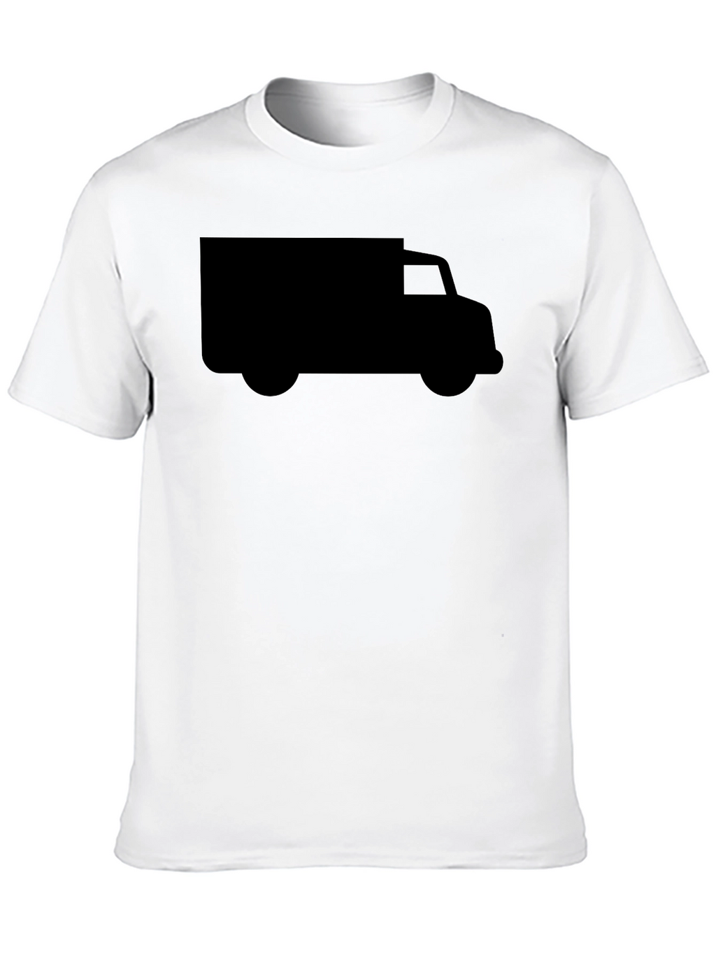 Truck Graphic Tee - Modern Black T-Shirt