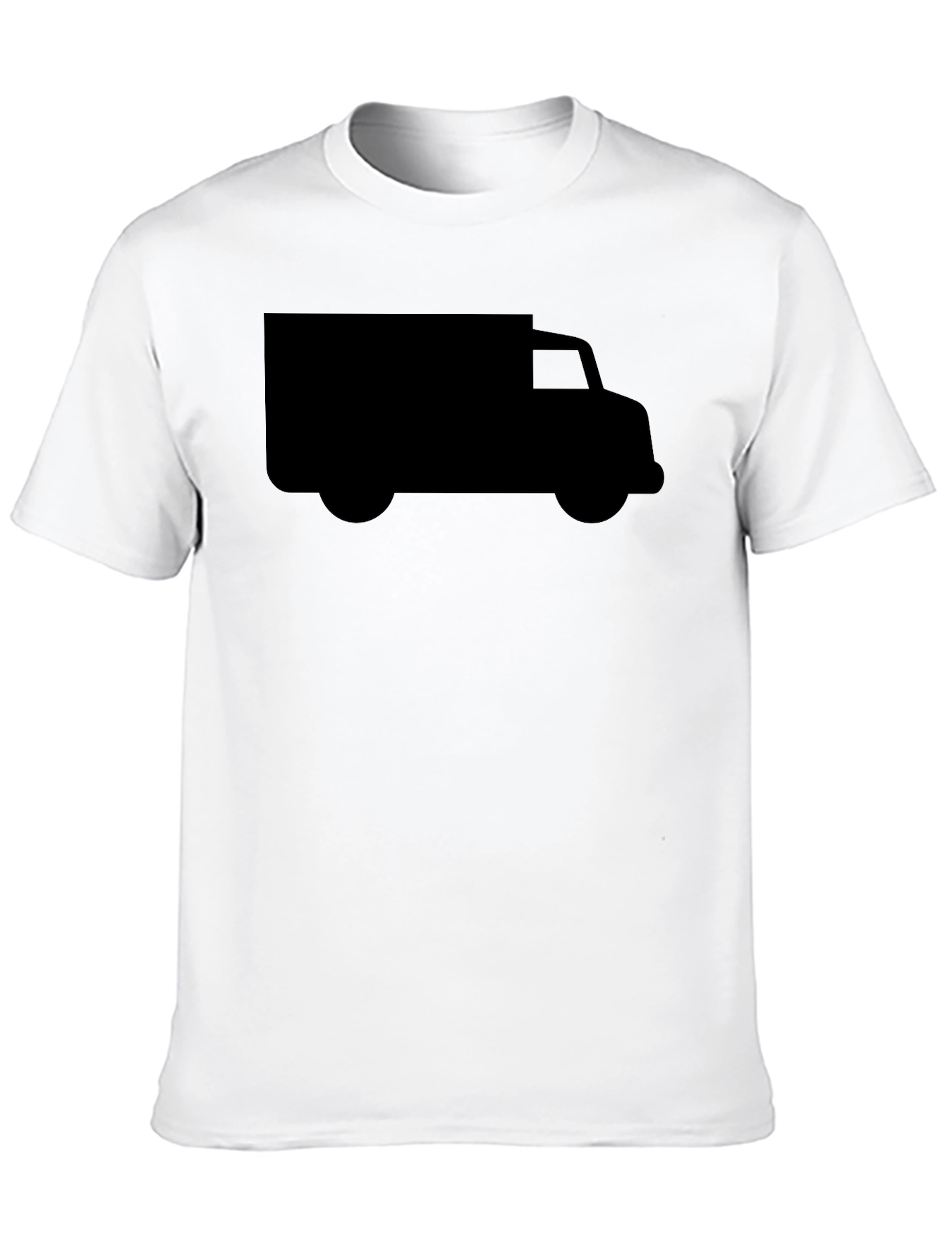 Truck Graphic Tee - Modern Black T-Shirt