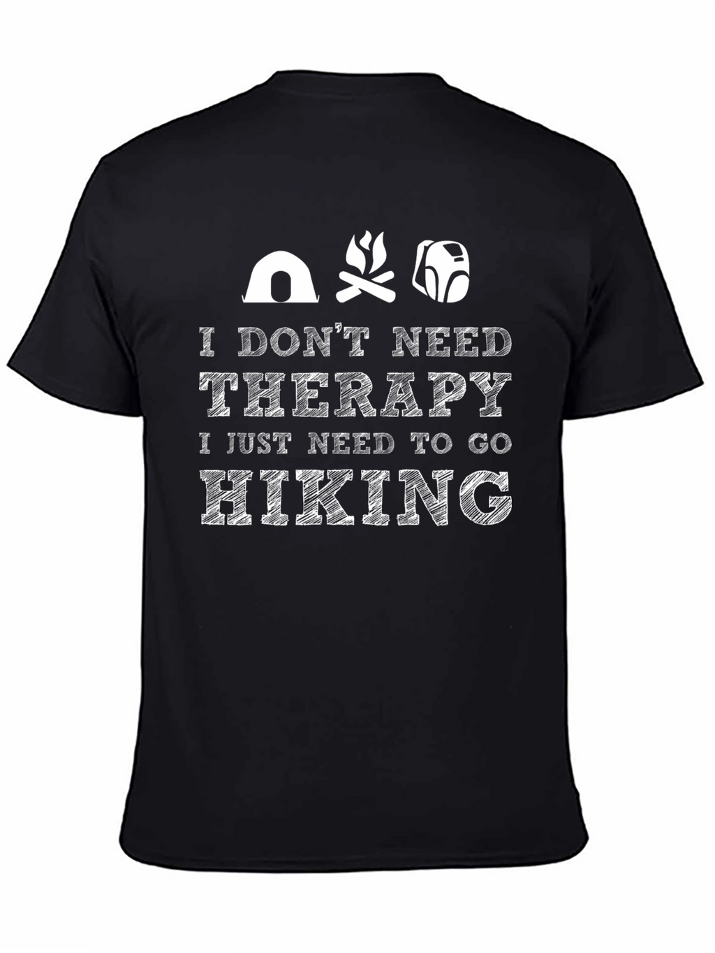 Hiking Therapy T-Shirt: Nature Lover Tee