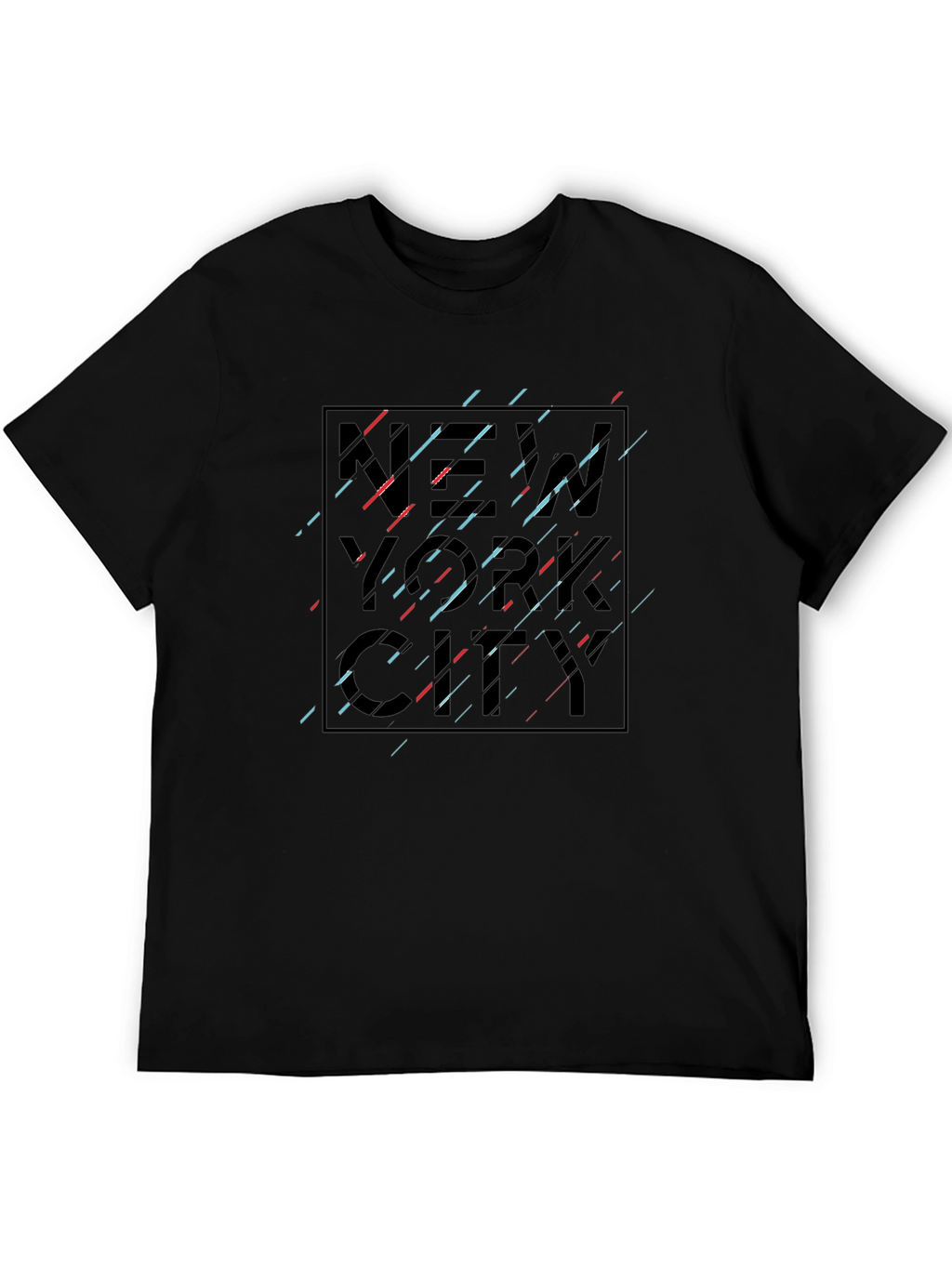 New York City Graphic Tee - Black