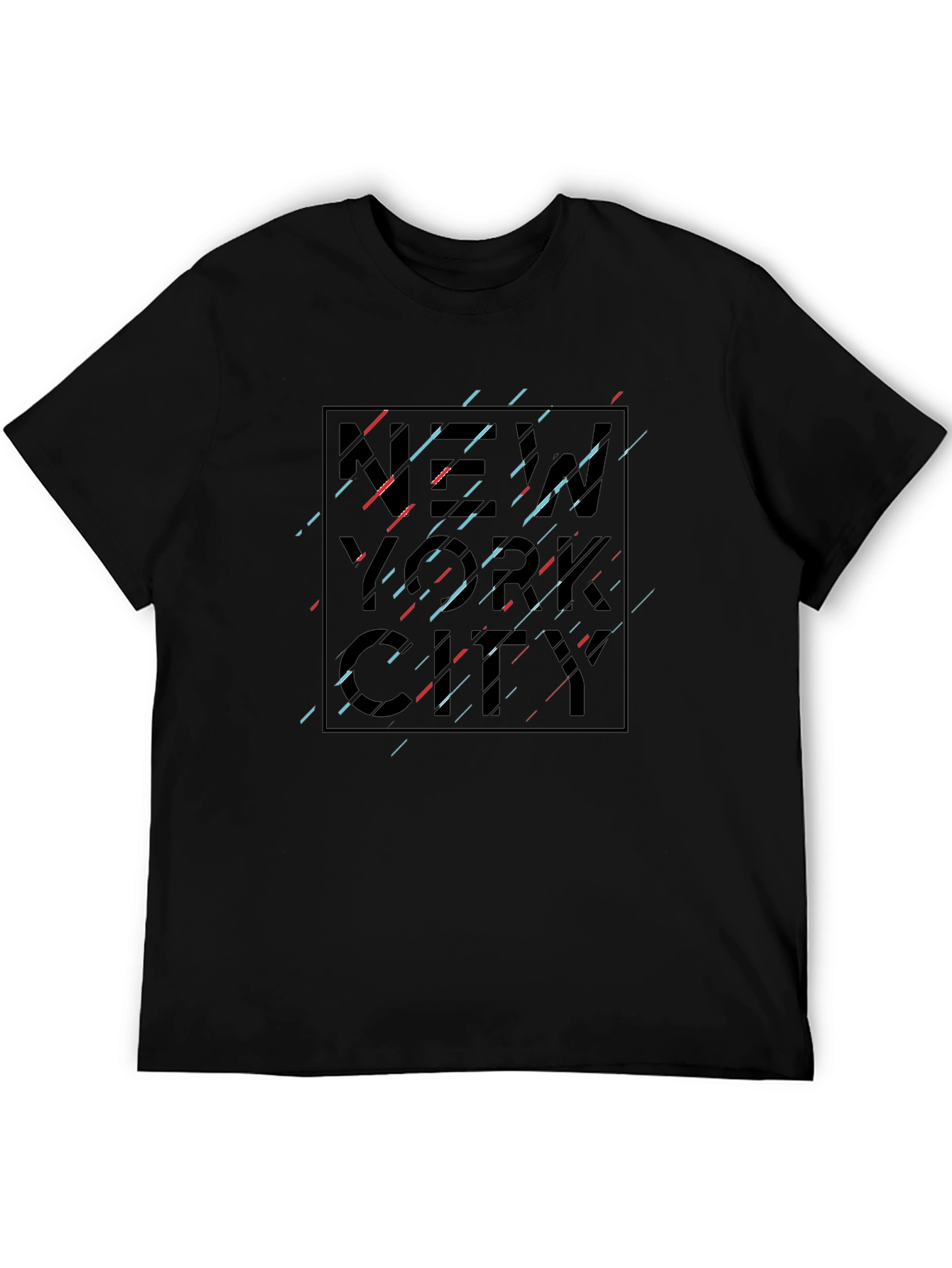 New York City Graphic Tee - Black