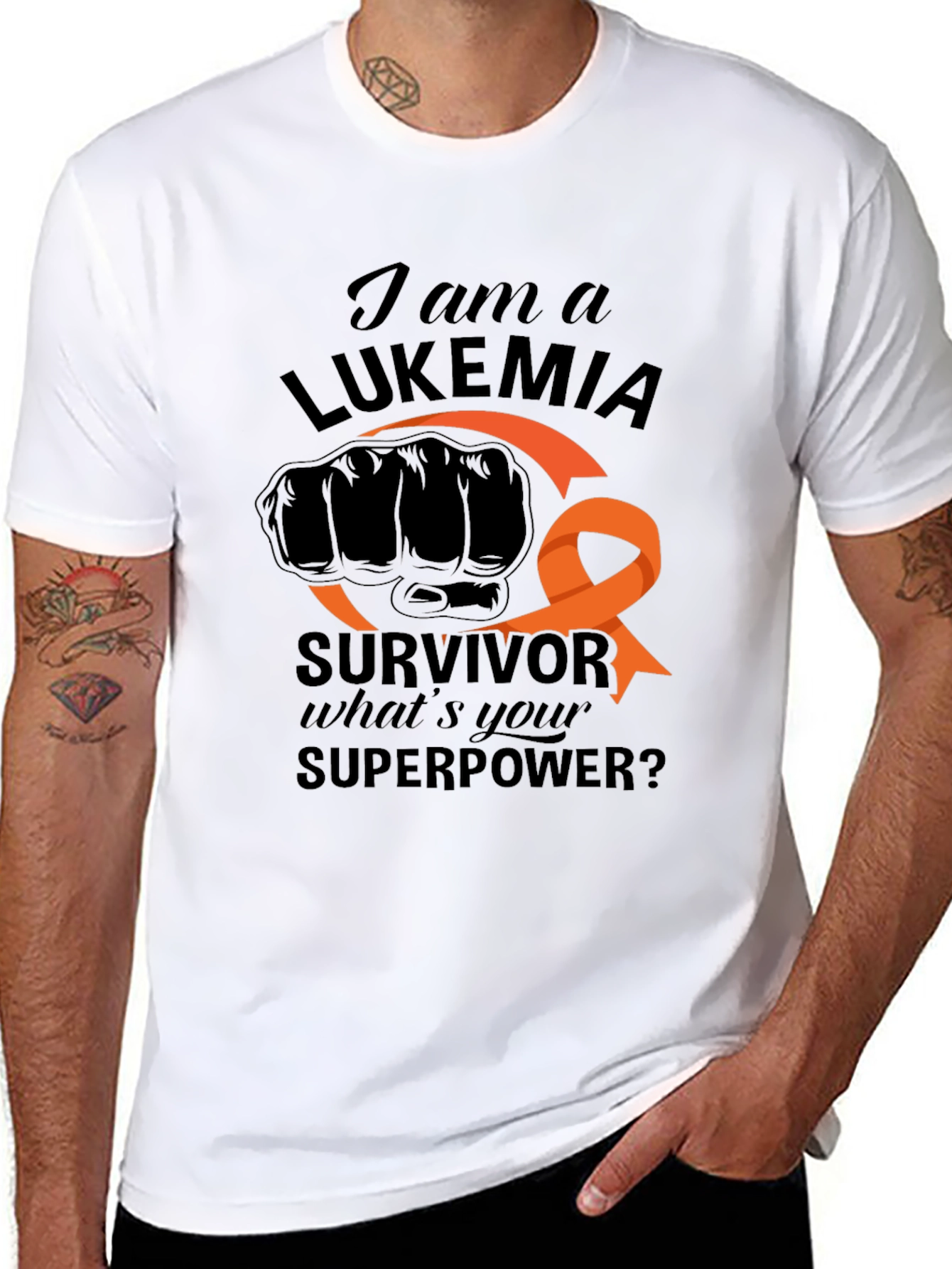 Leukemia Survivor Superpower T-Shirt