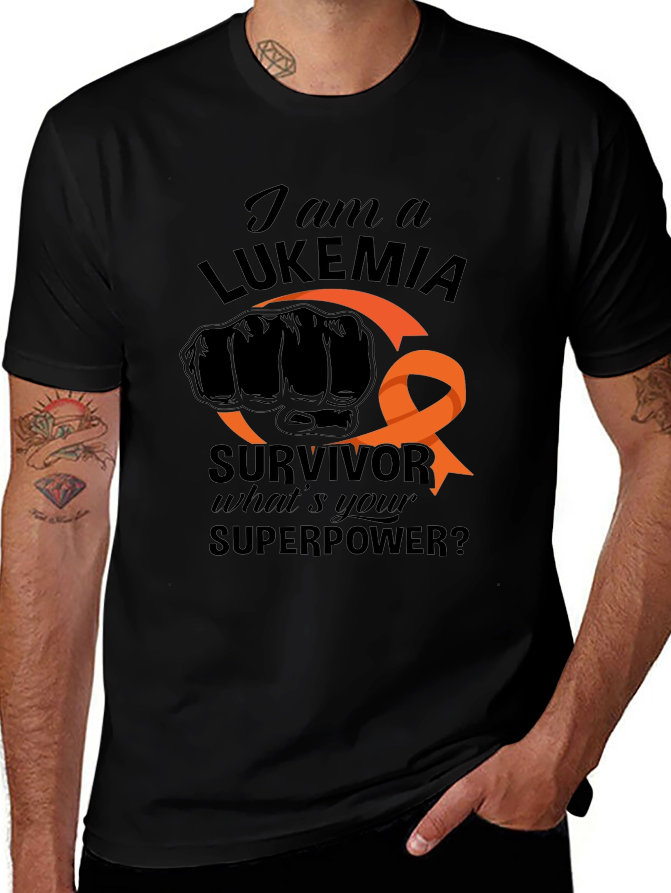 Leukemia Survivor Superpower T-Shirt