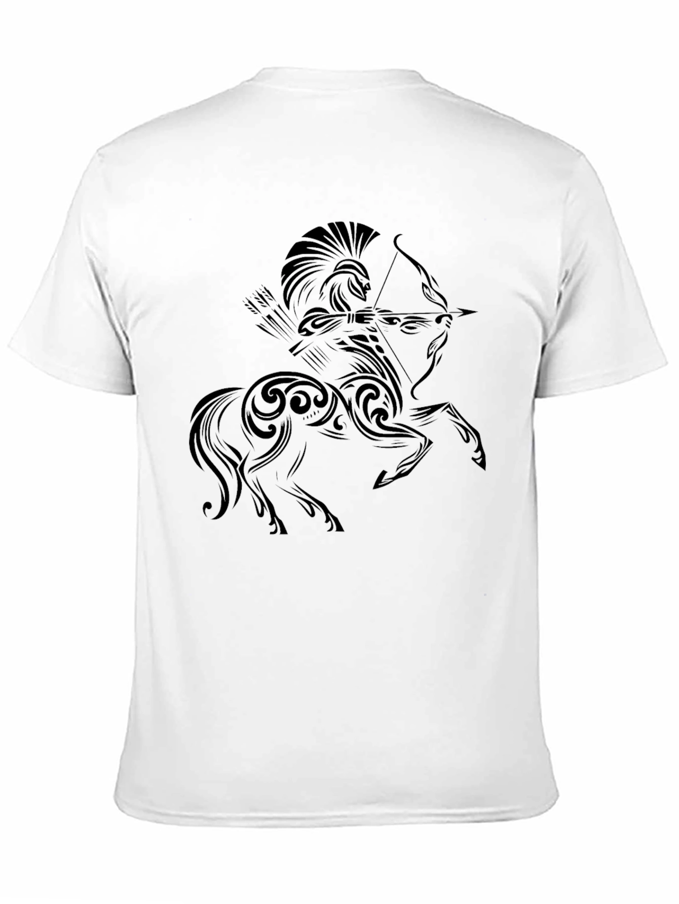 Centaur Archer Graphic Tee - Stylish Black T-Shirt