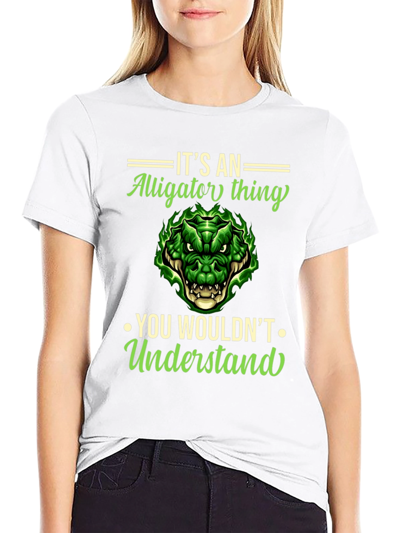 Its An Alligator Thing Graphic Tee