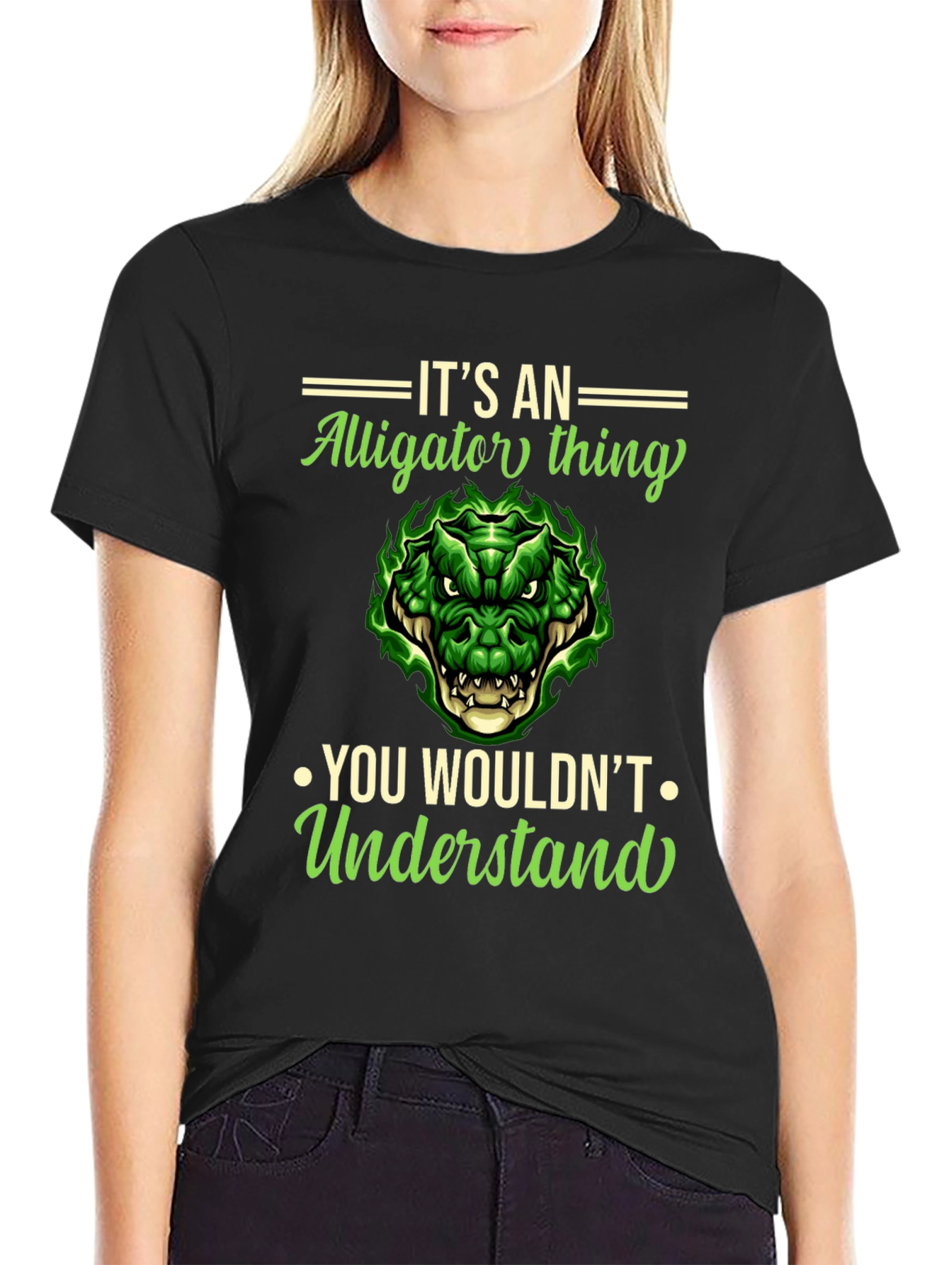 Its An Alligator Thing Graphic Tee