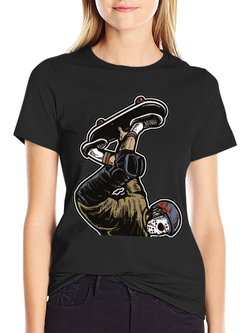 Skateboarding Jason Graphic Tee