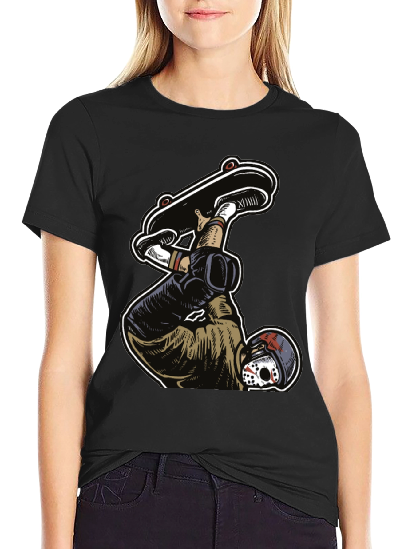 Skateboarding Jason Graphic Tee