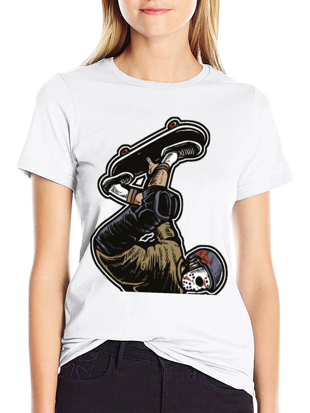 Skateboarding Jason Graphic Tee