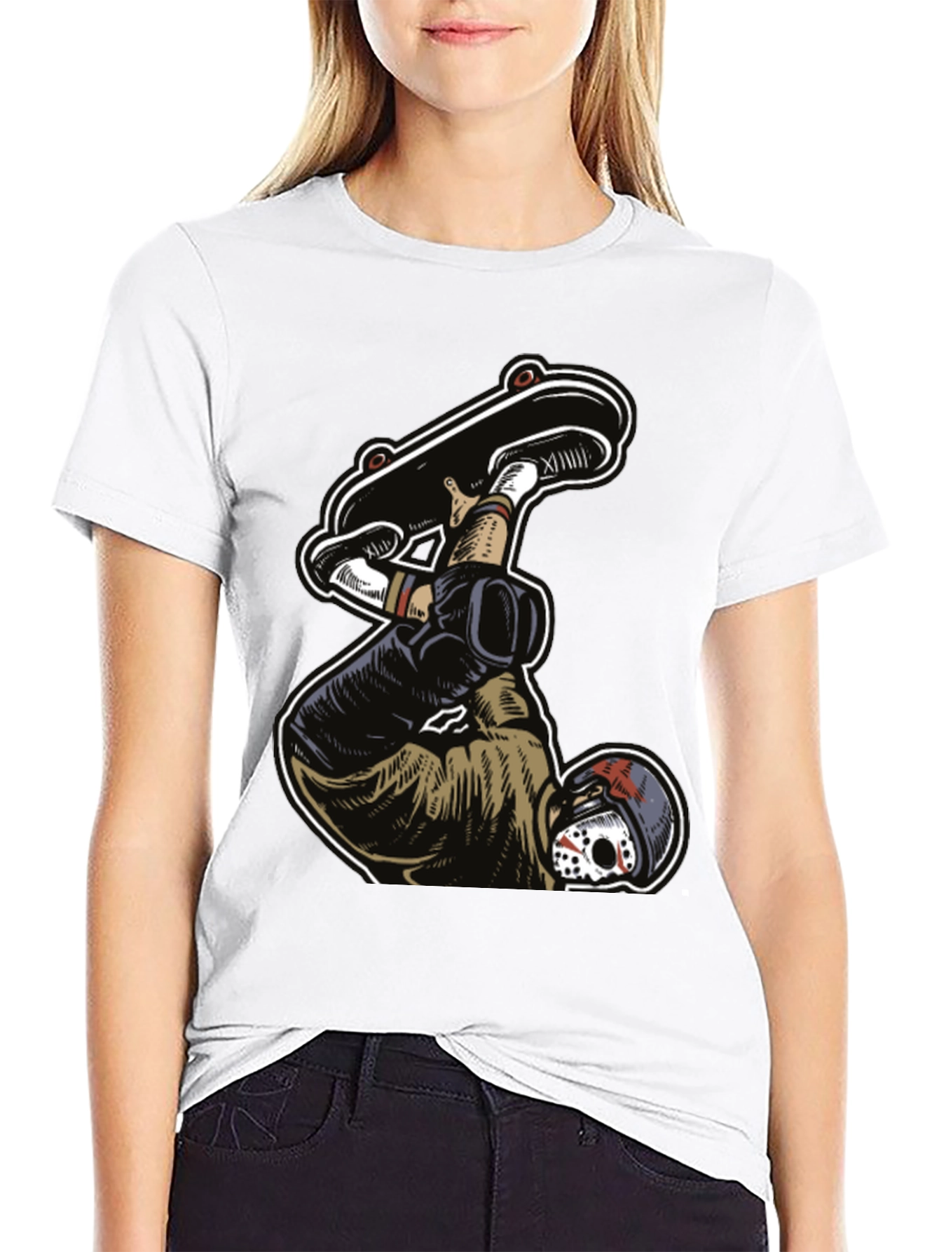 Skateboarding Jason Graphic Tee