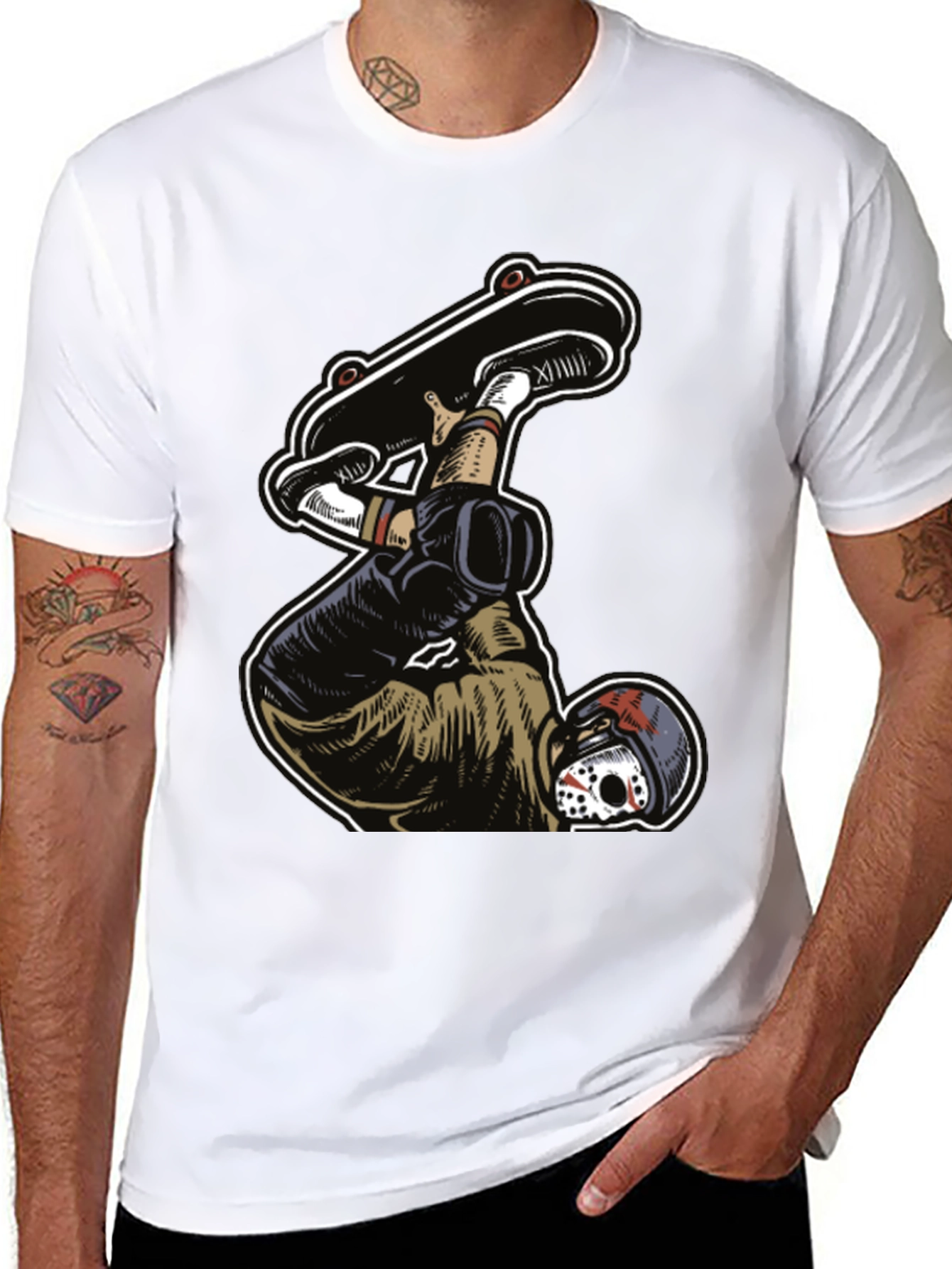 Skateboarding Jason Graphic Tee