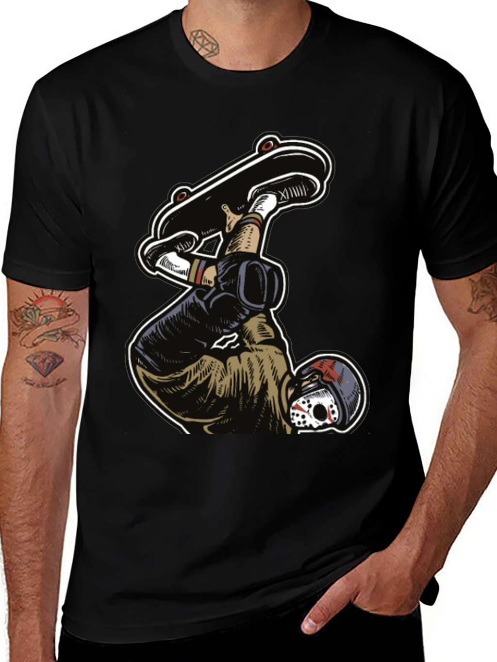 Skateboarding Jason Graphic Tee