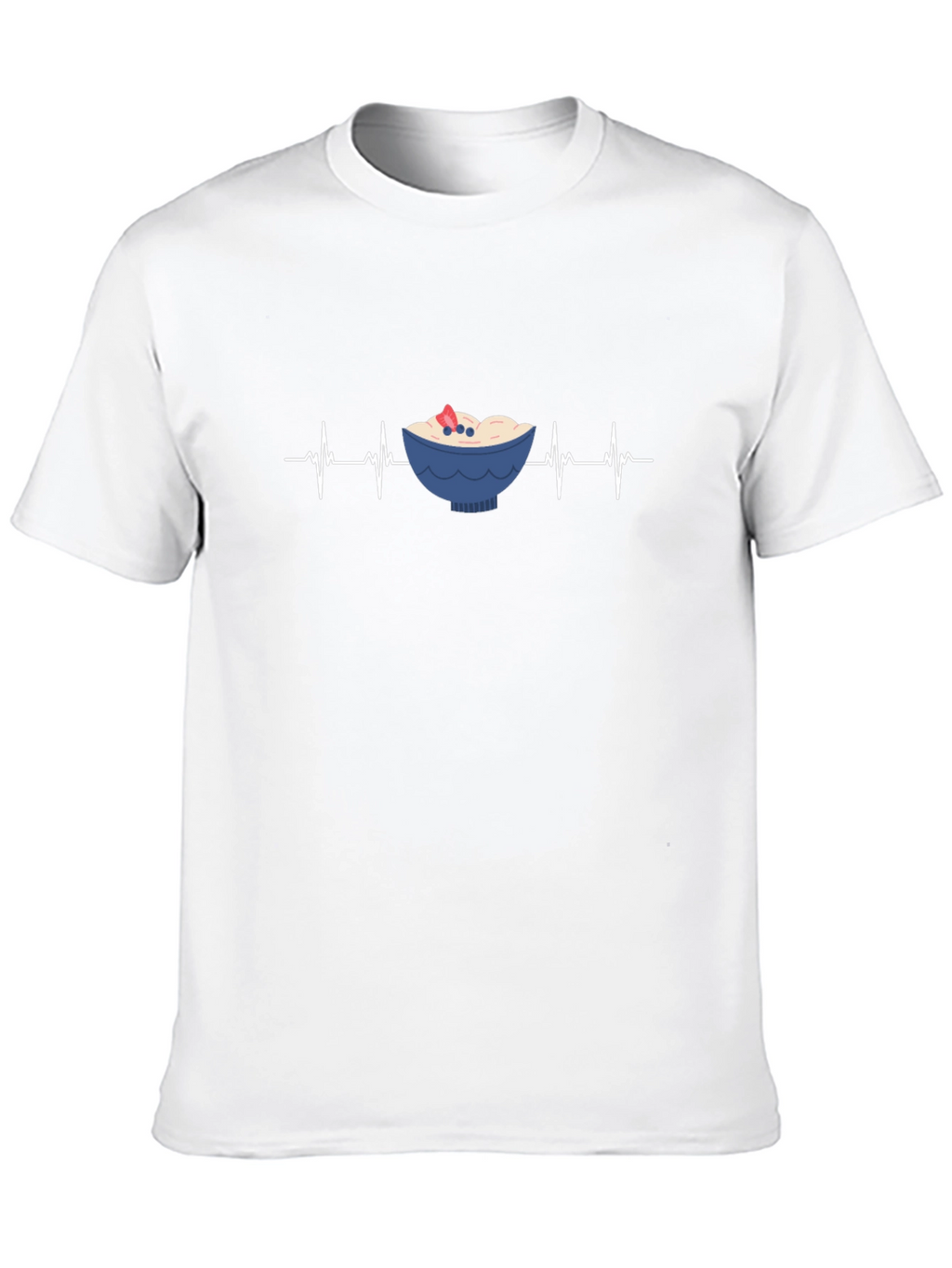 Oatmeal Heartbeat T-Shirt - Cute & Comfy