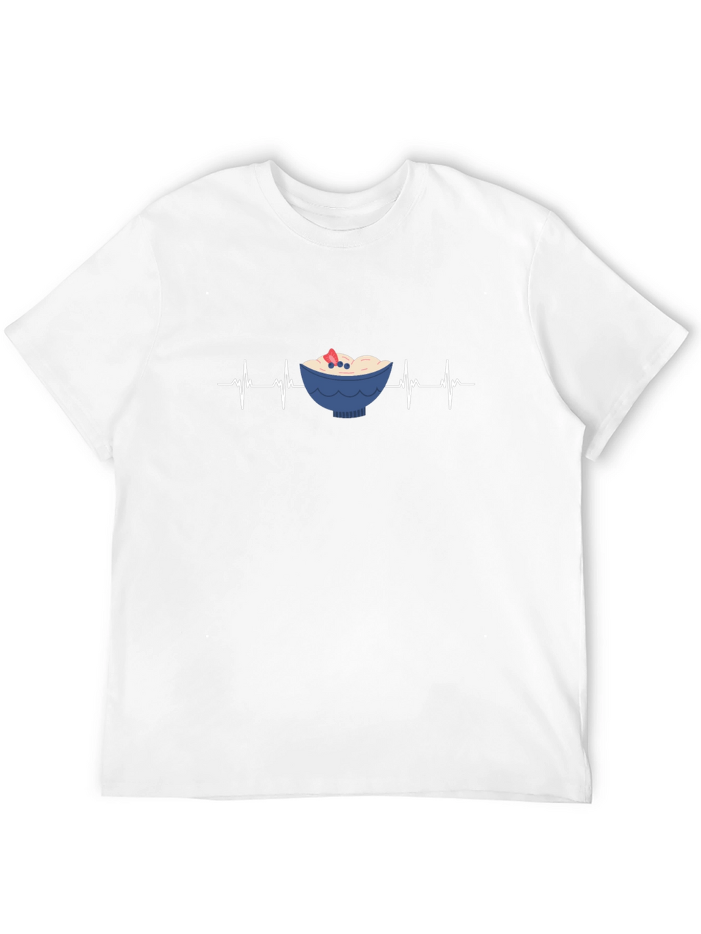 Oatmeal Heartbeat T-Shirt - Cute & Comfy