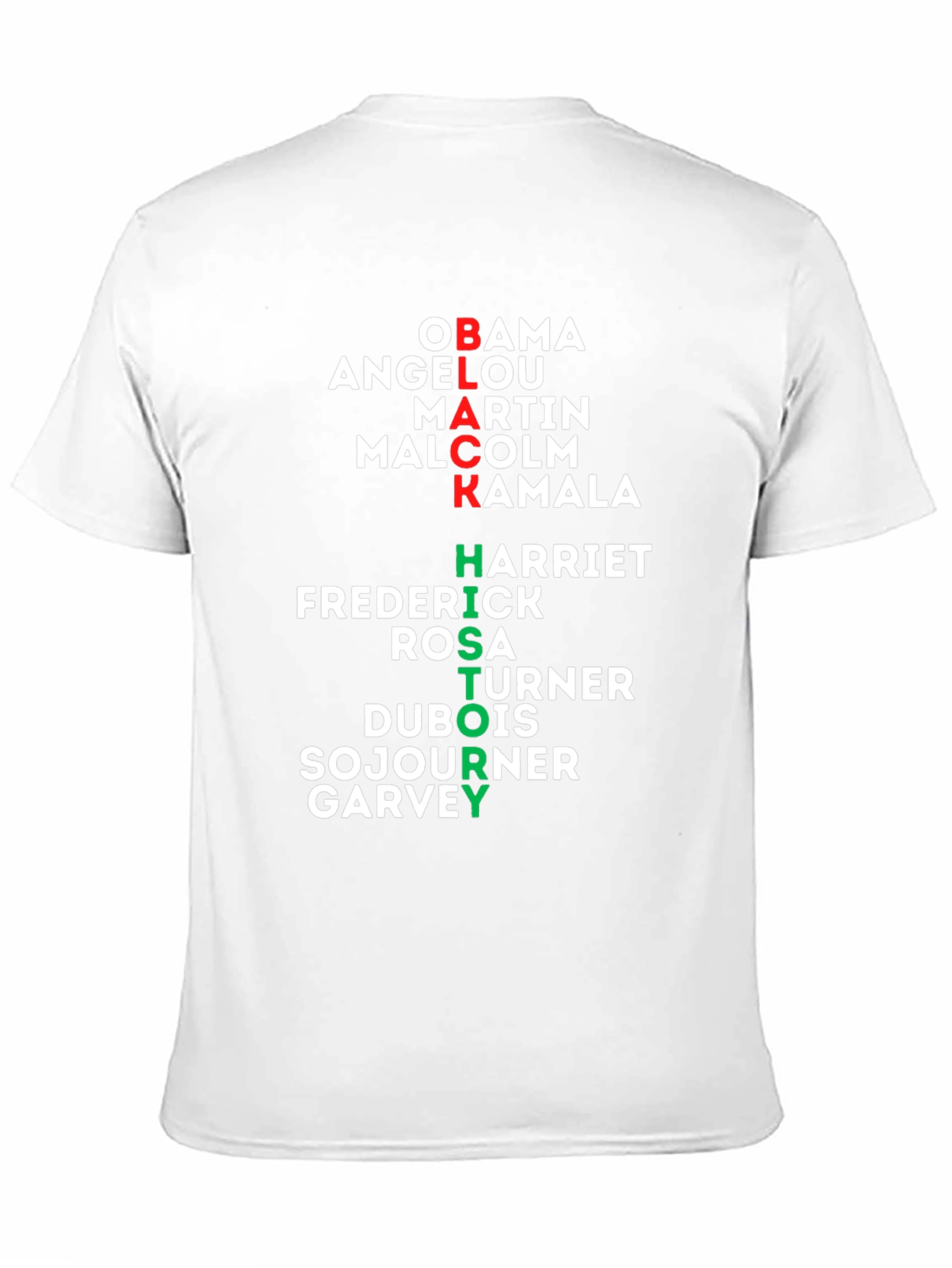 Black History T-Shirt -  Obama Martin Kamala Harriet