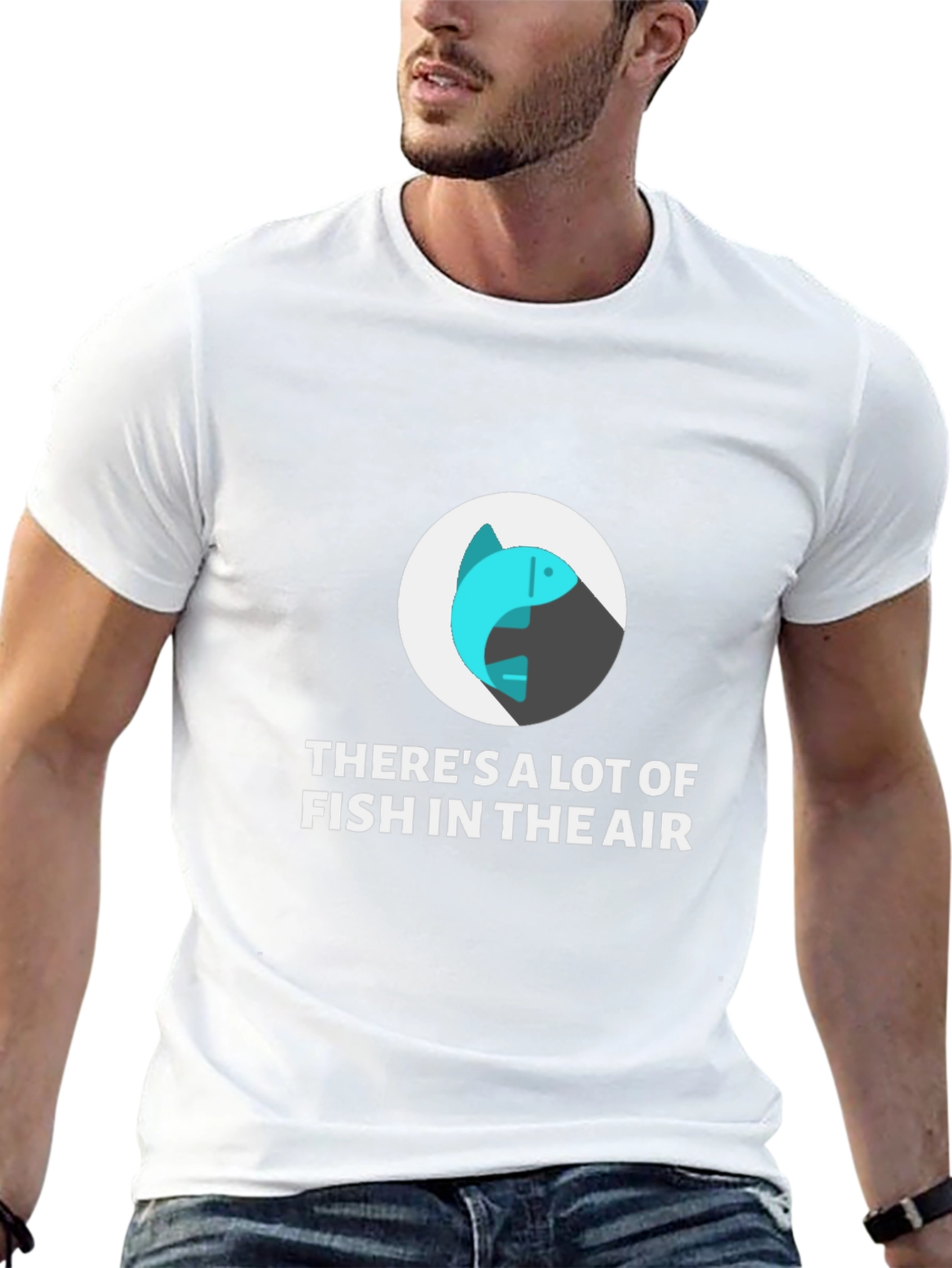 Fish in the Air Graphic T-Shirt