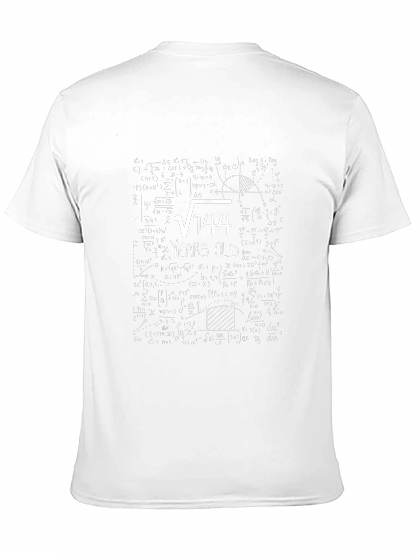 Math Equation 12 Years Old Graphic T-Shirt