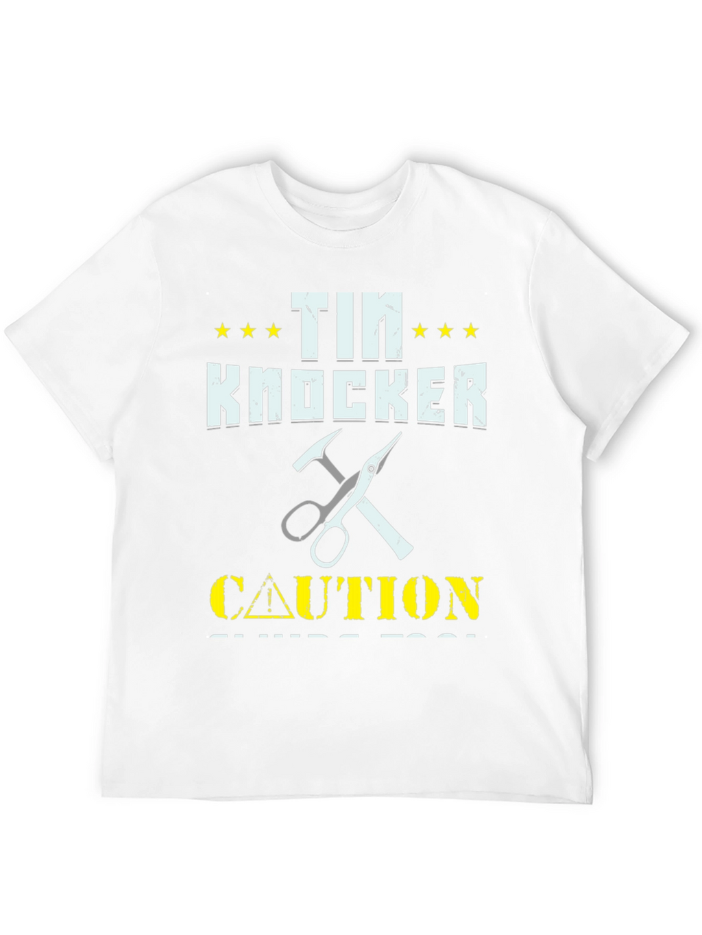 Tin Knocker Caution T-Shirt