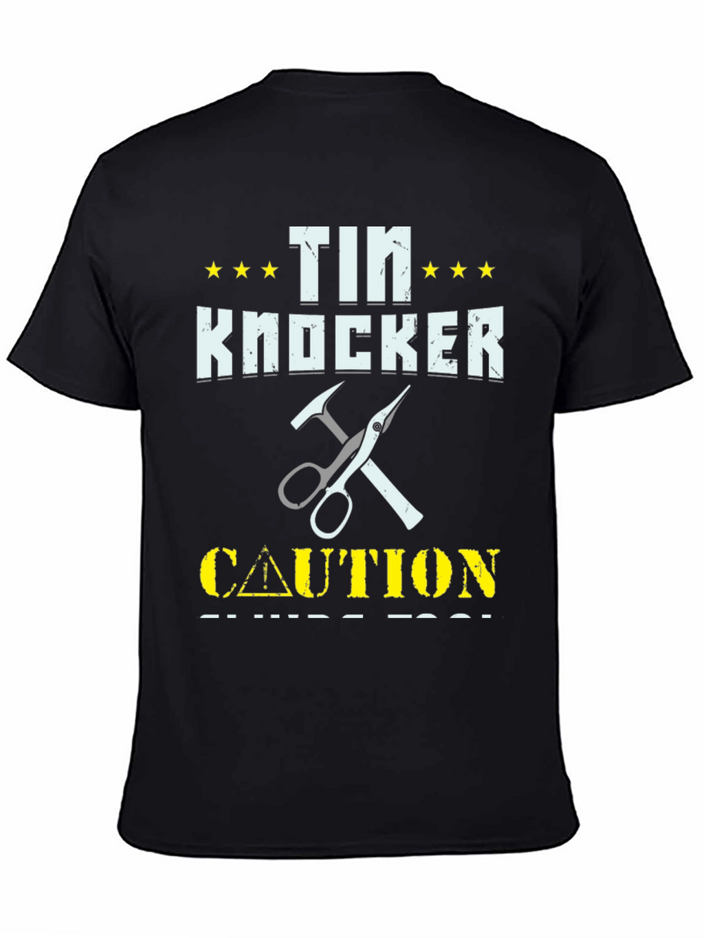 Tin Knocker Caution T-Shirt