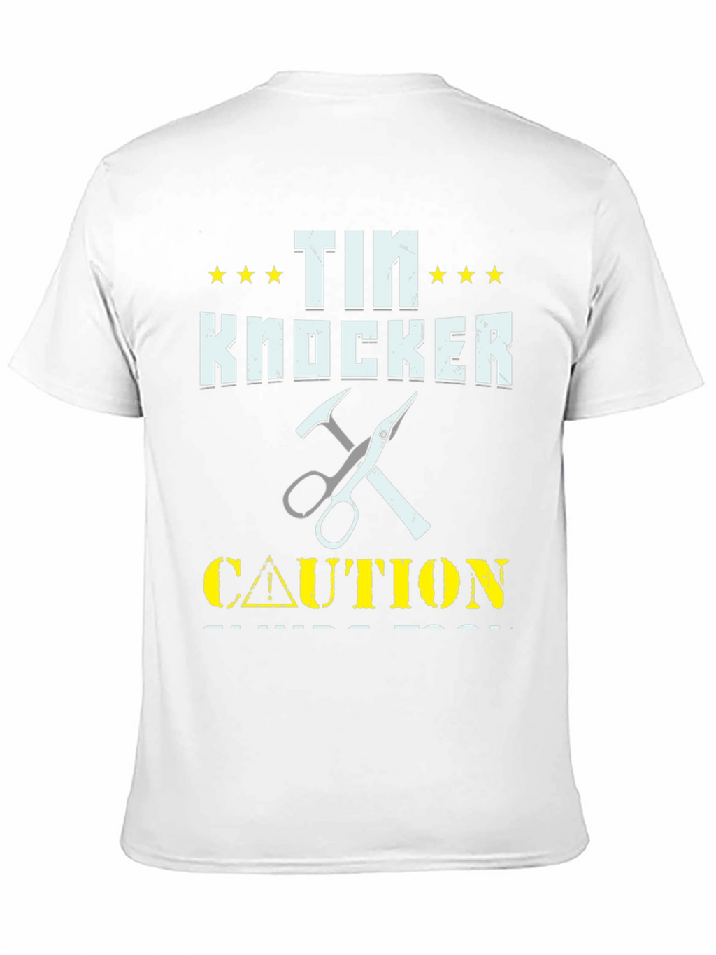 Tin Knocker Caution T-Shirt