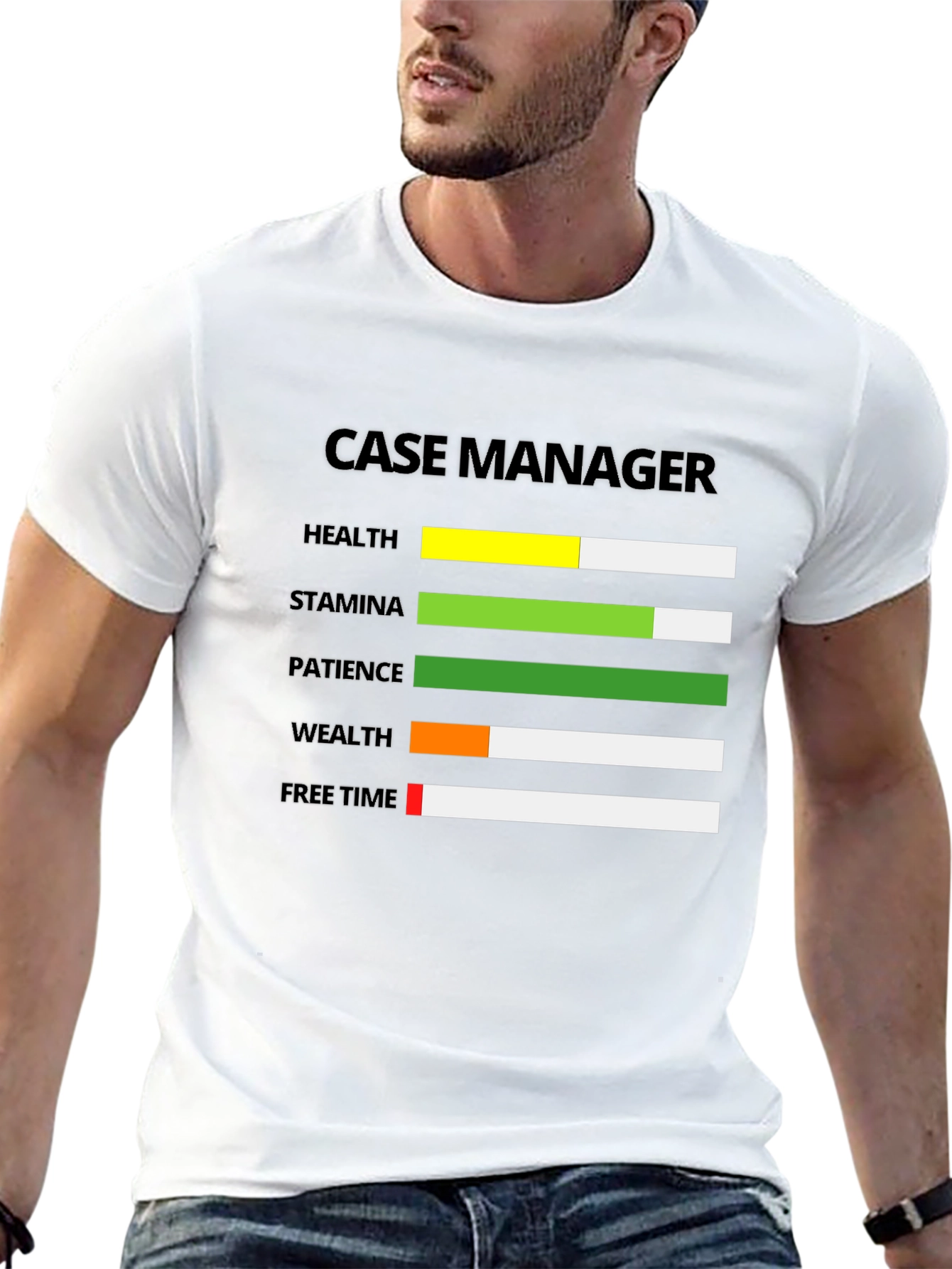 Case Manager Status Graphic T-Shirt