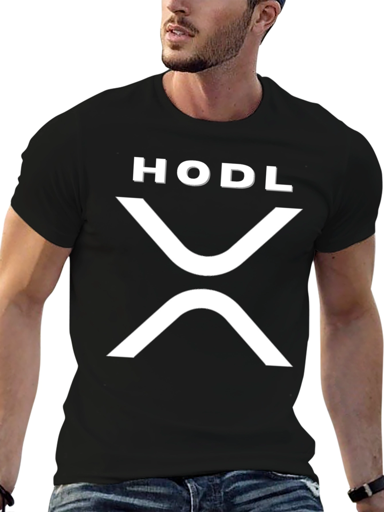 HODL Crypto T-Shirt - XRP Design