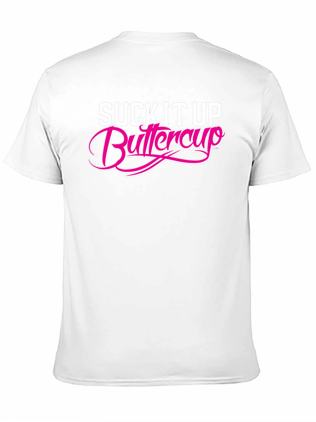 Suck It Up Buttercup Graphic Tee - Black