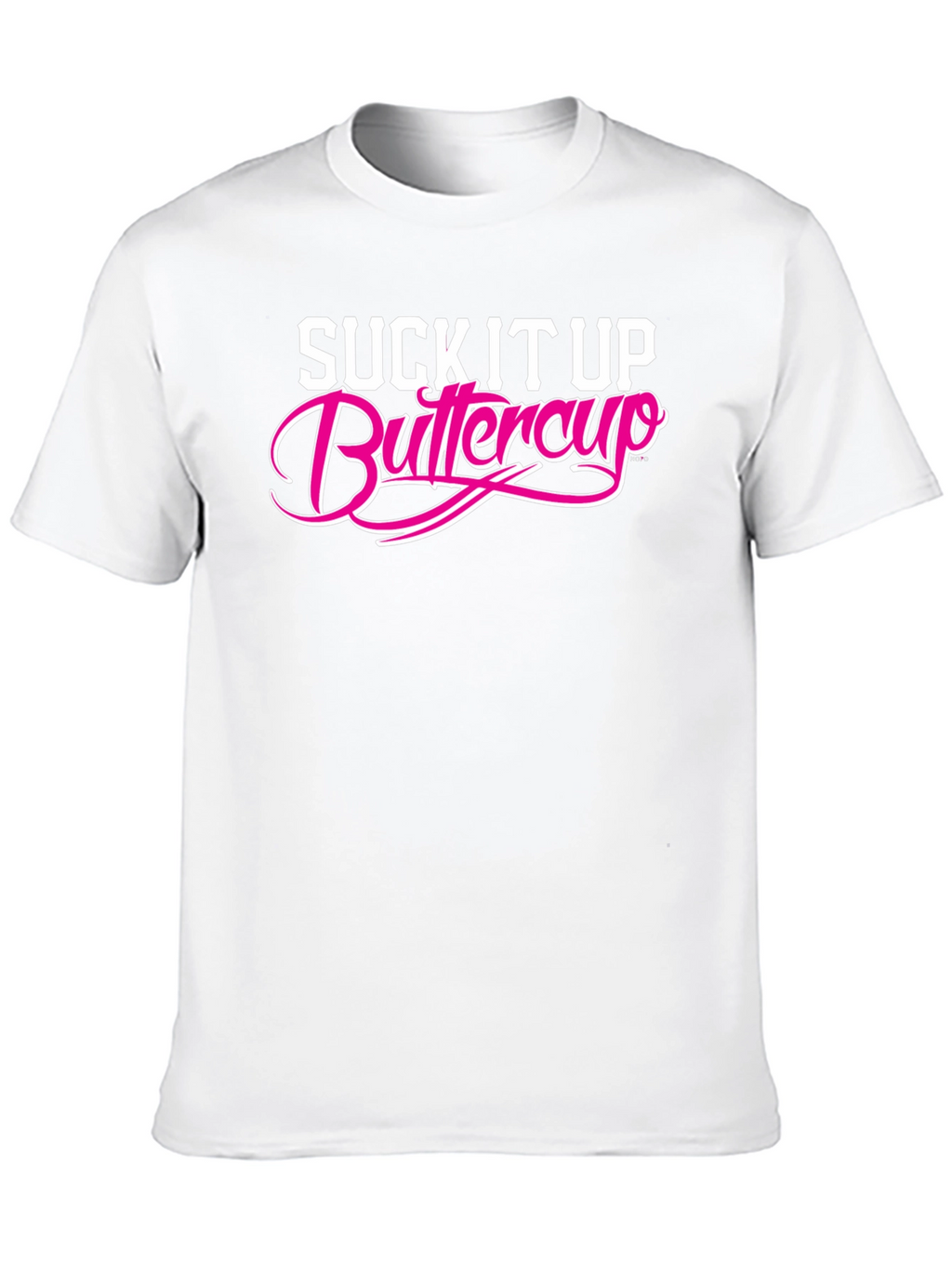 Suck It Up Buttercup Graphic Tee - Black