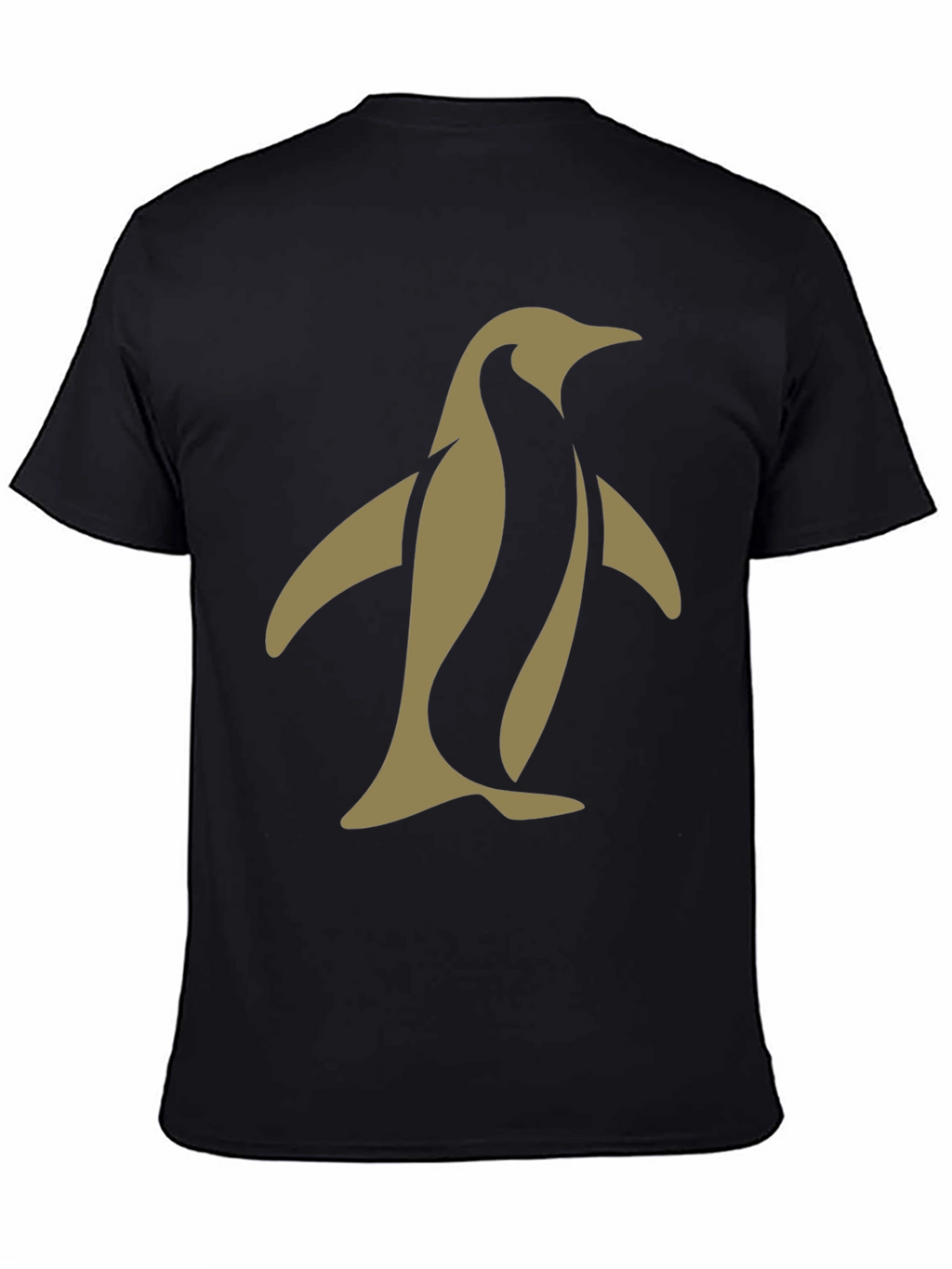 Penguin Graphic Tee - Modern Black T-Shirt