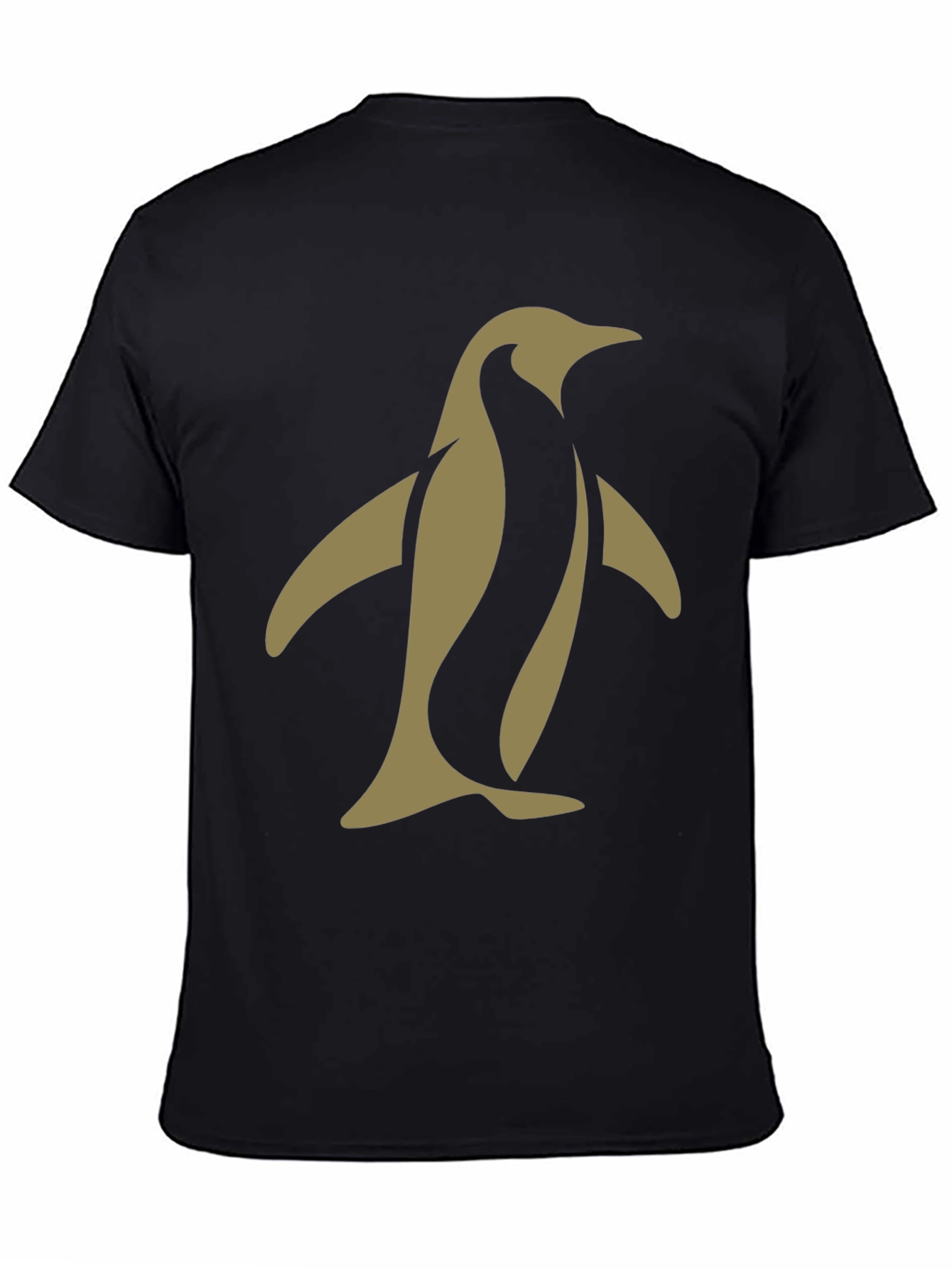 Penguin Graphic Tee - Modern Black T-Shirt